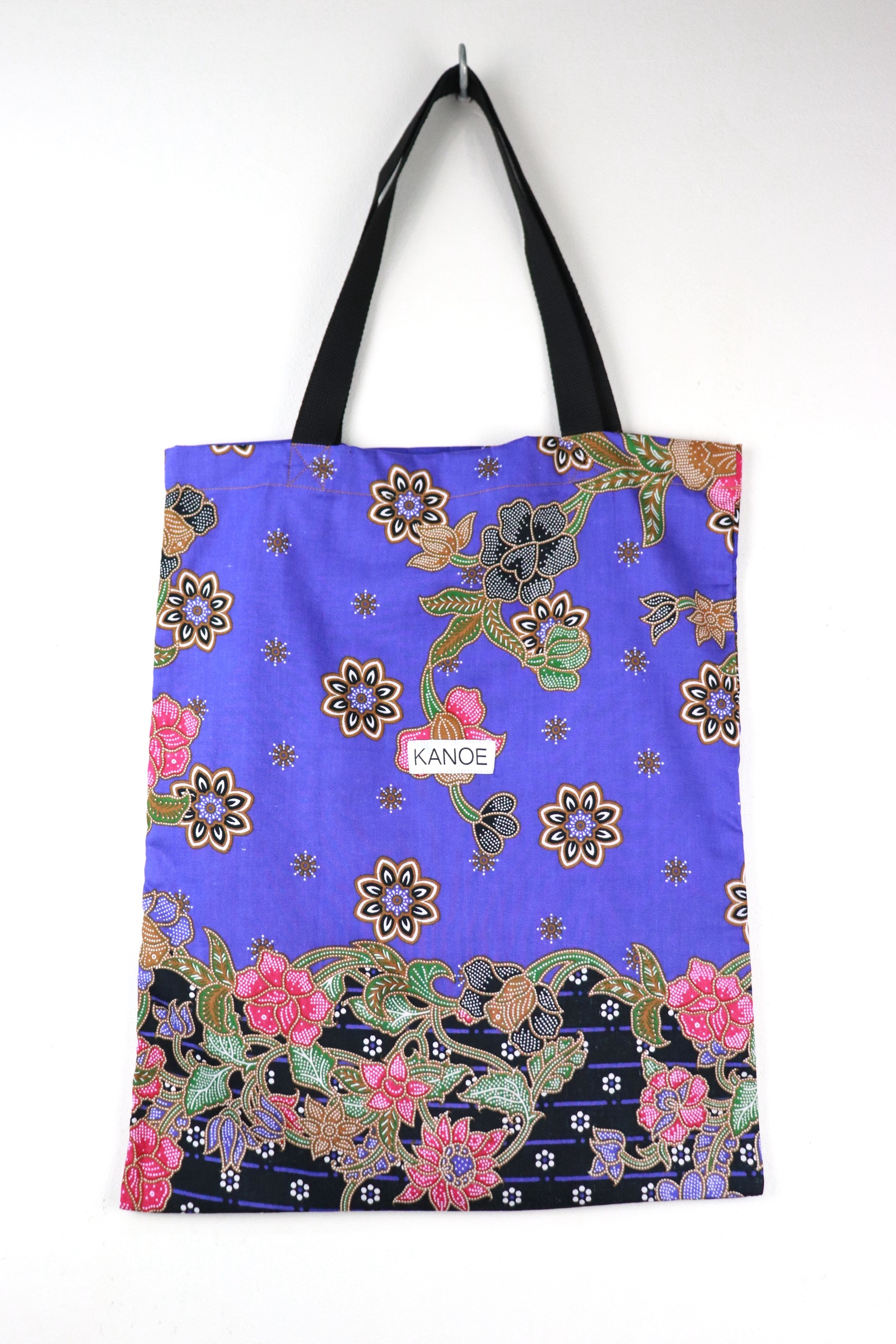 Batik Tote Bag - Maxi Azure