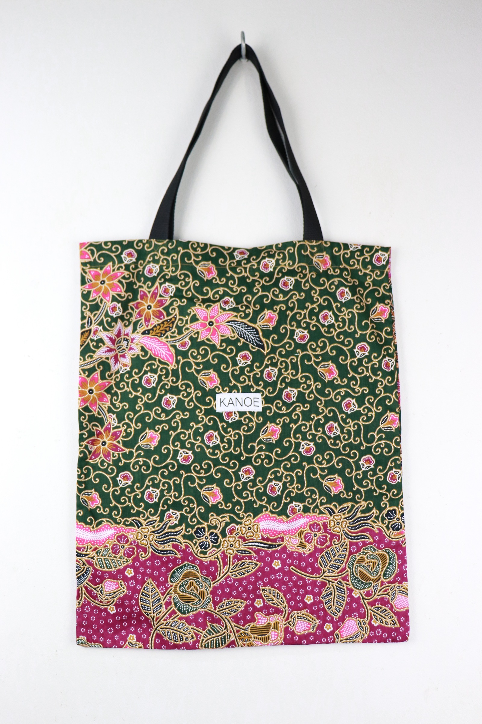  Batik Tote Bag - Maxi Teal