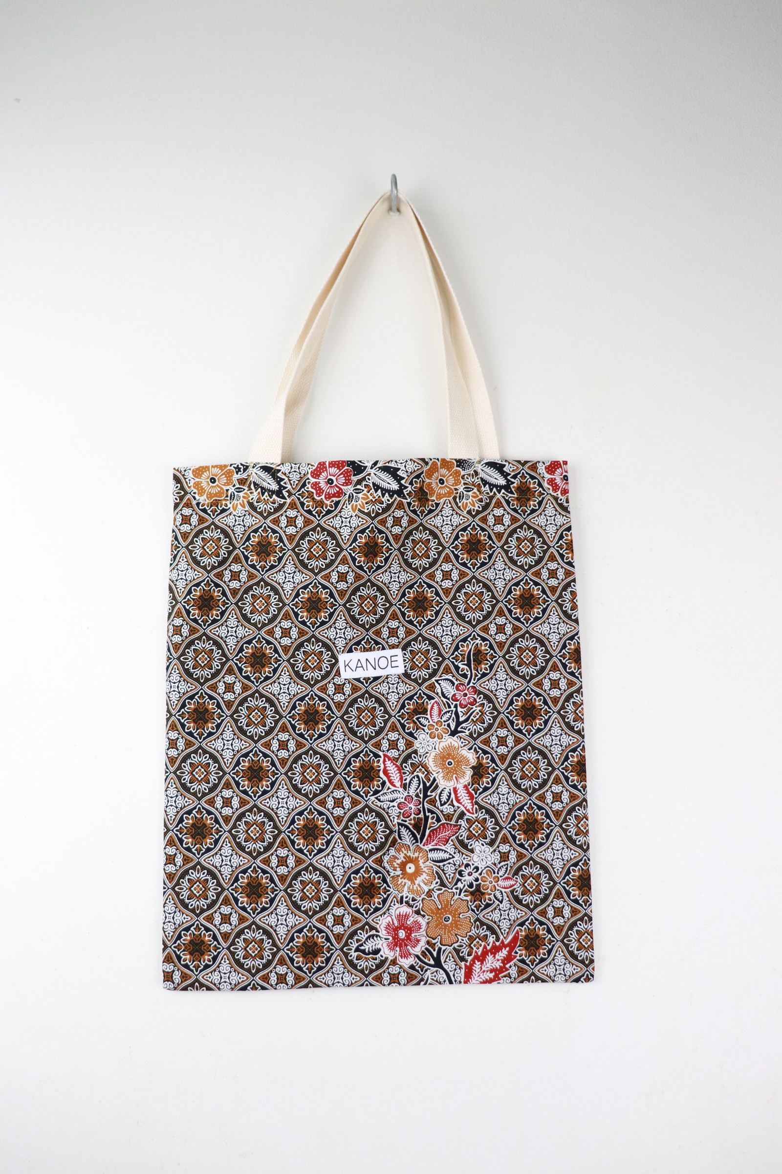 Batik Tote Bag - Mid Morticia