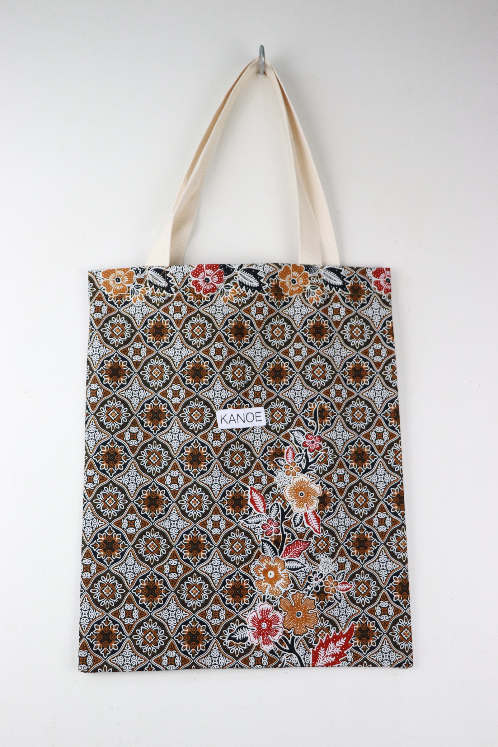 Batik Tote Bag - Mid Morticia