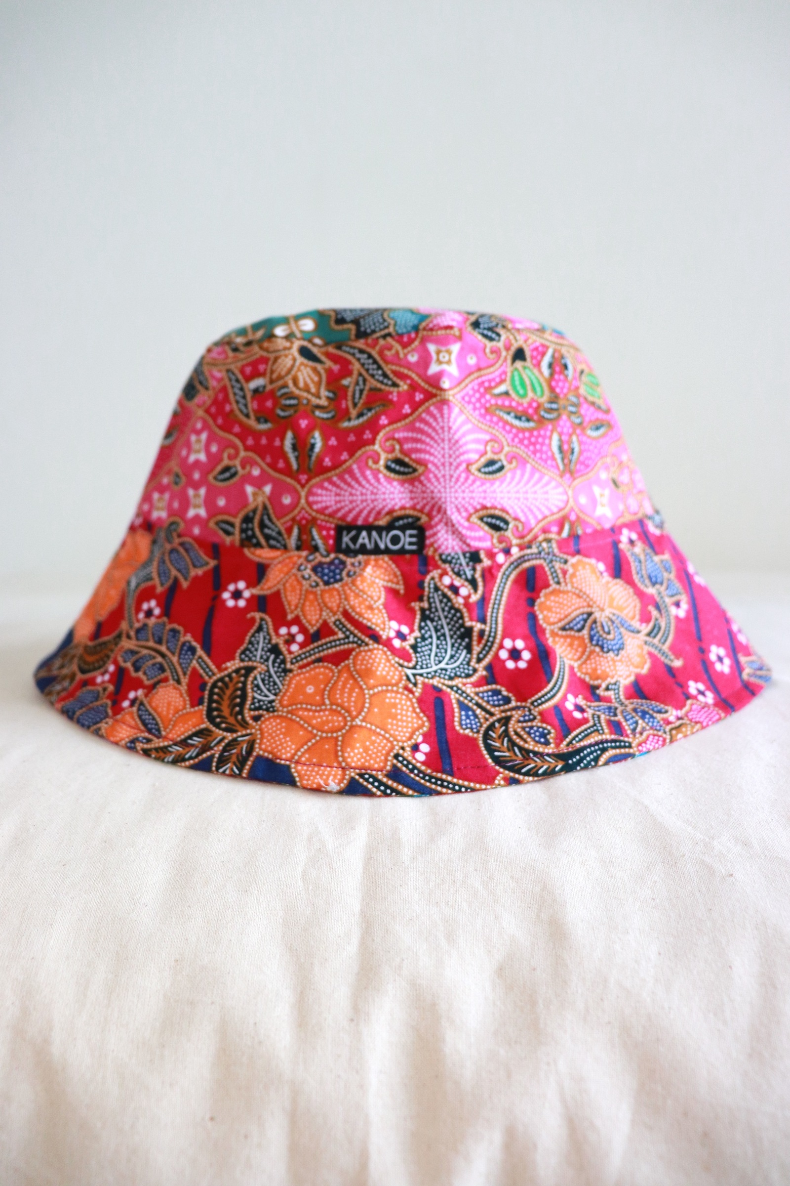 Patchwork Batik Bucket Hat Wide Brim - May