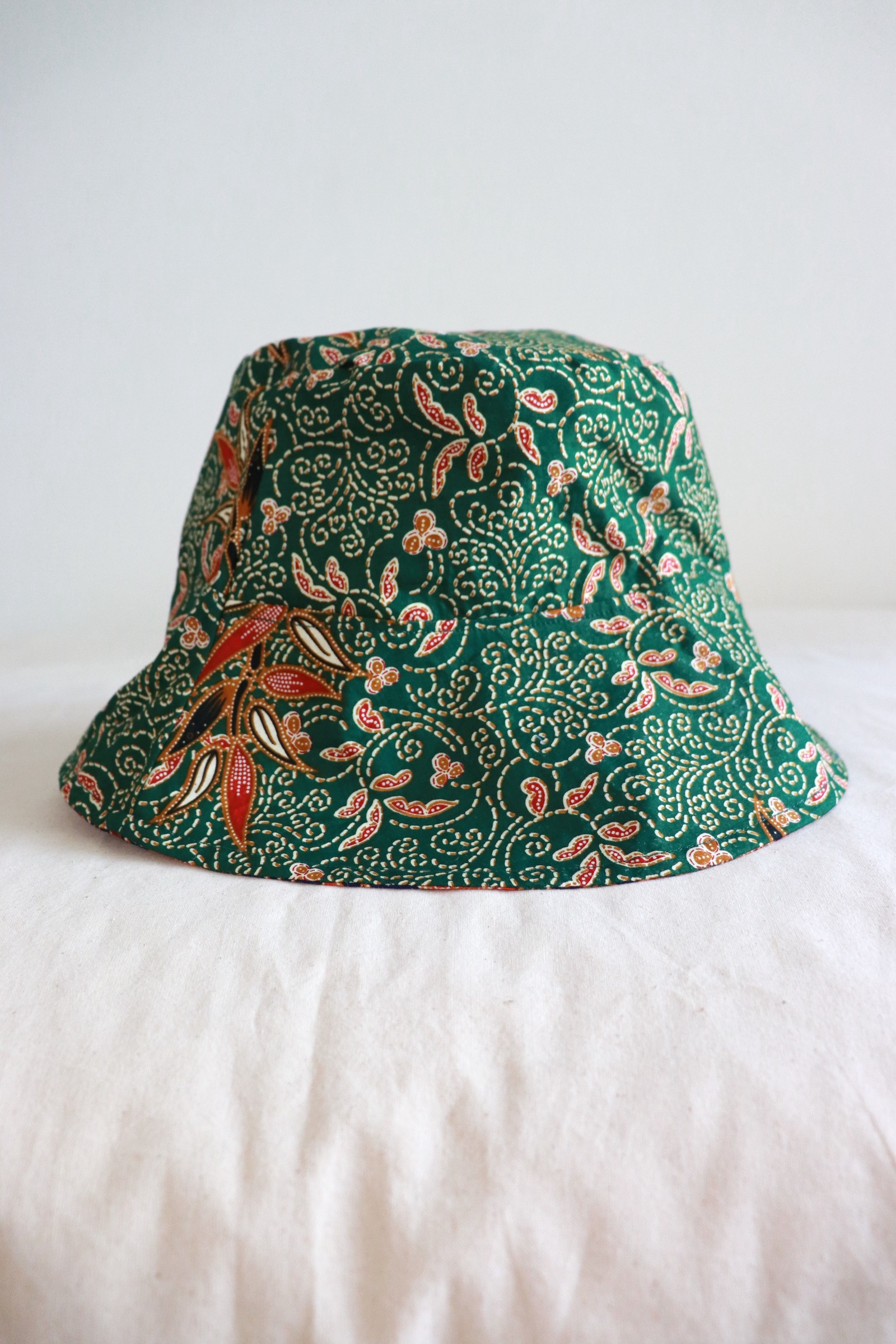 Reversible Batik Bucket Hat  - Aspen [ Wide Brim ]