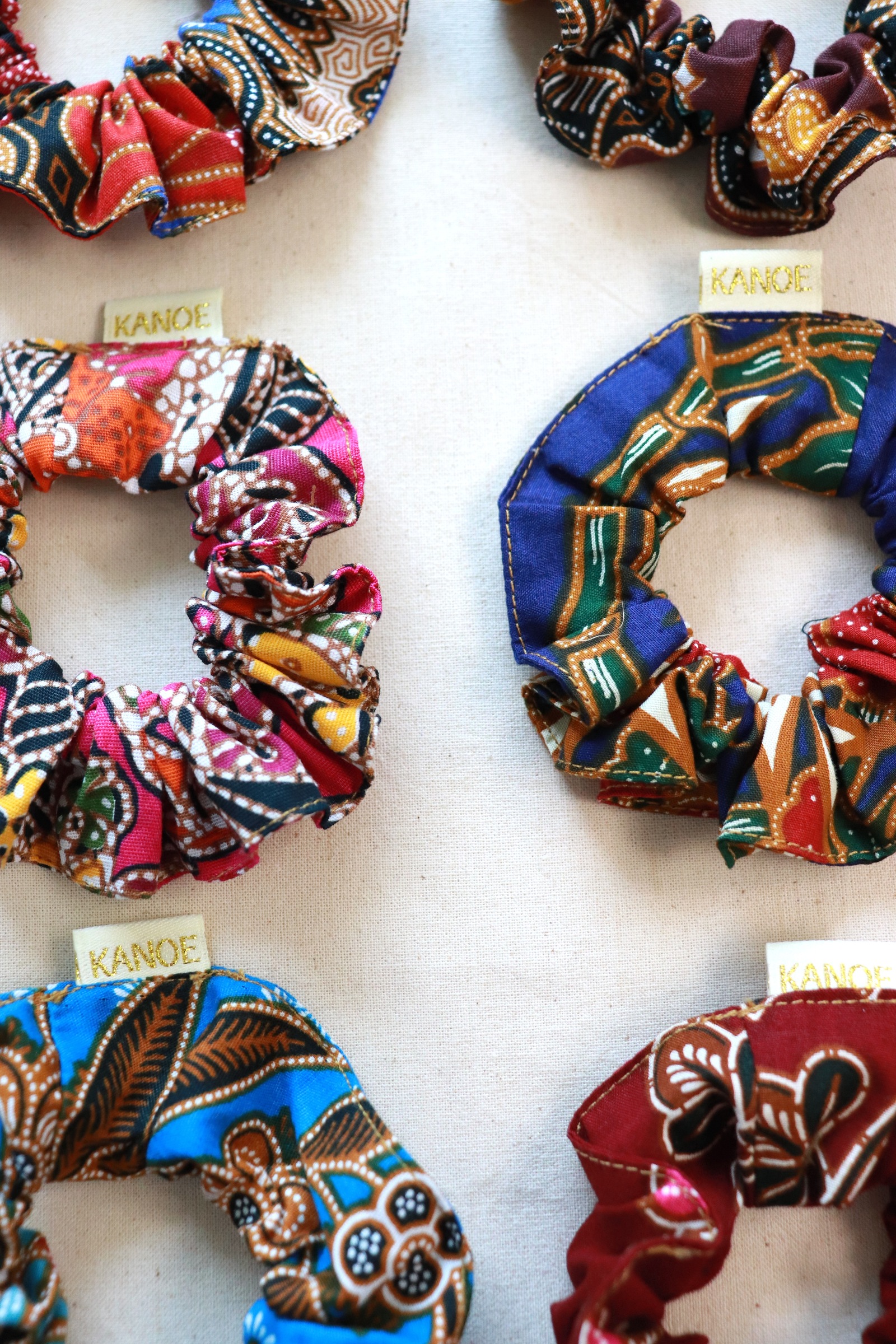 Batik Scrunchies [Set of 6] - Felicia