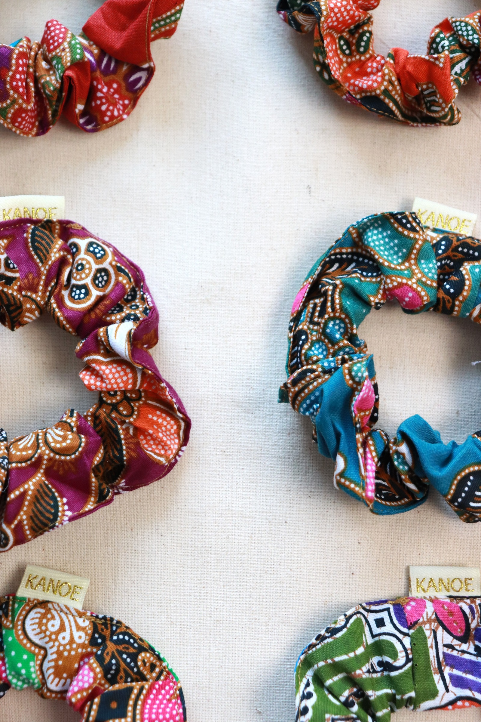 Batik Scrunchies [Set of 6] - Qistina