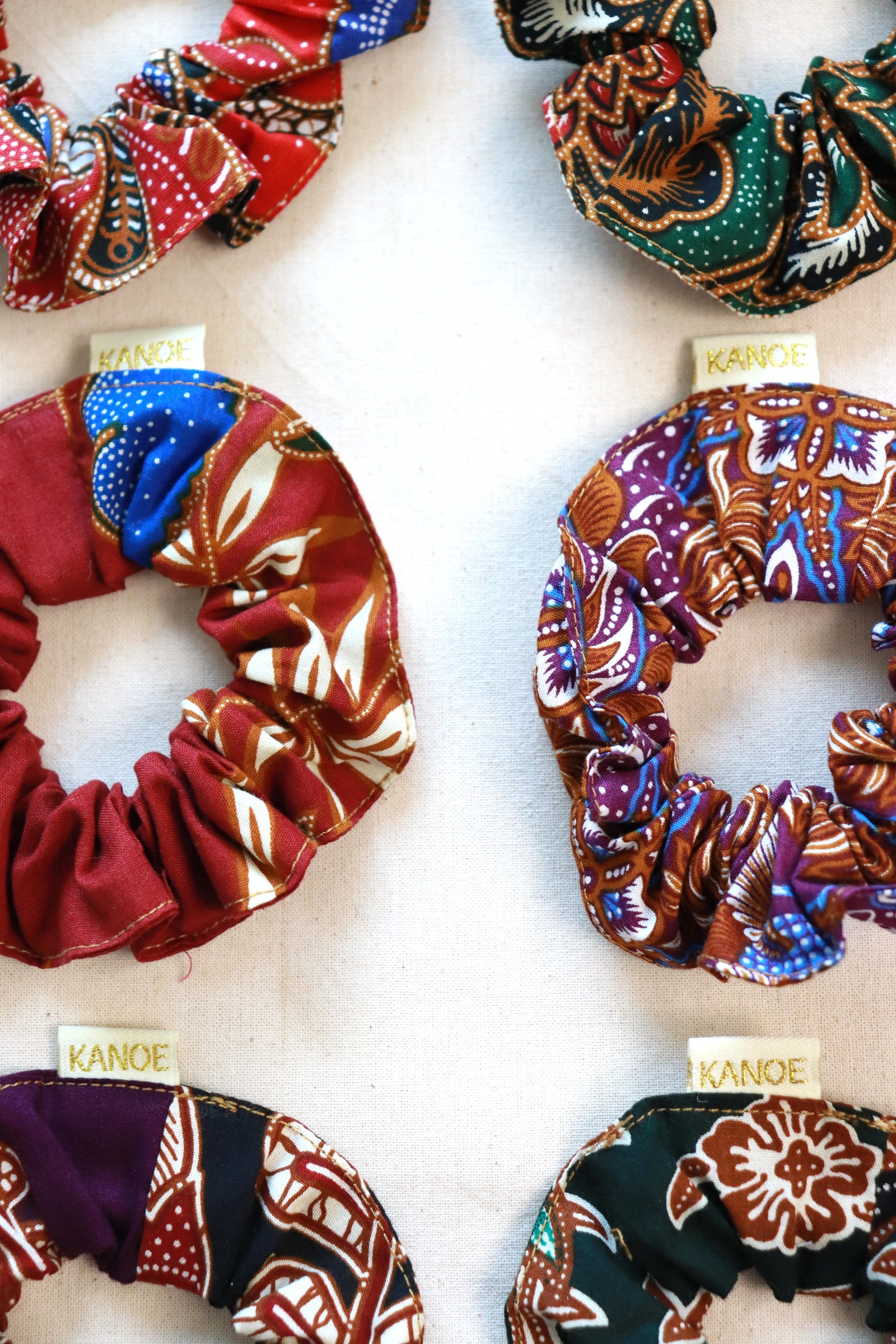 Batik Scrunchies [Set of 6] - Ziana