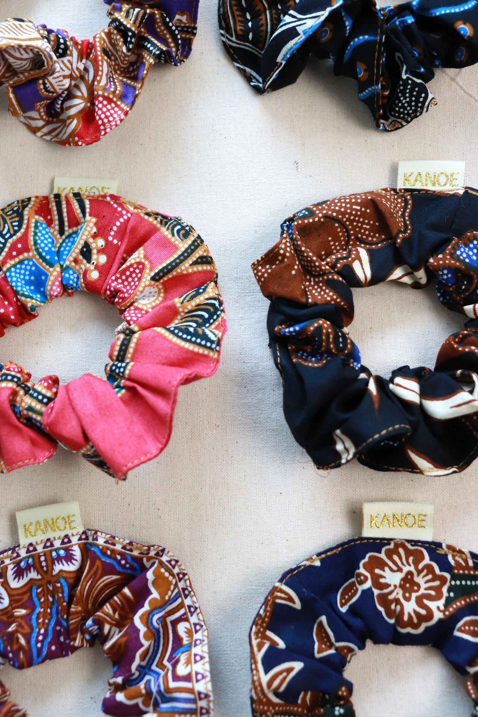 Batik Scrunchies [Set of 6] - Gia