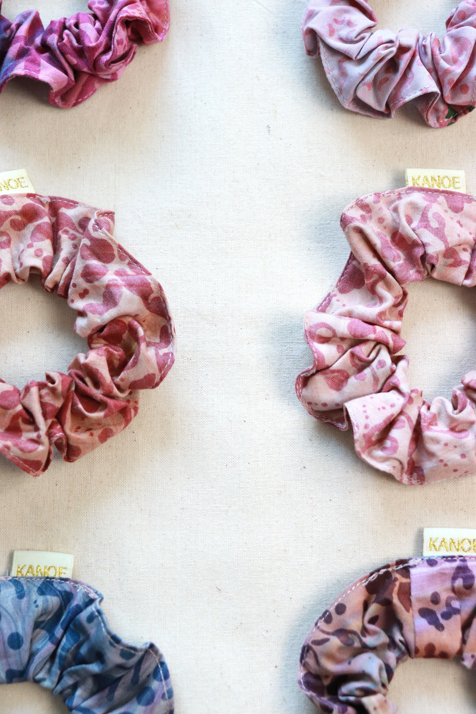Batik Scrunchies [Set of 6] - Laika [ Handmade ]