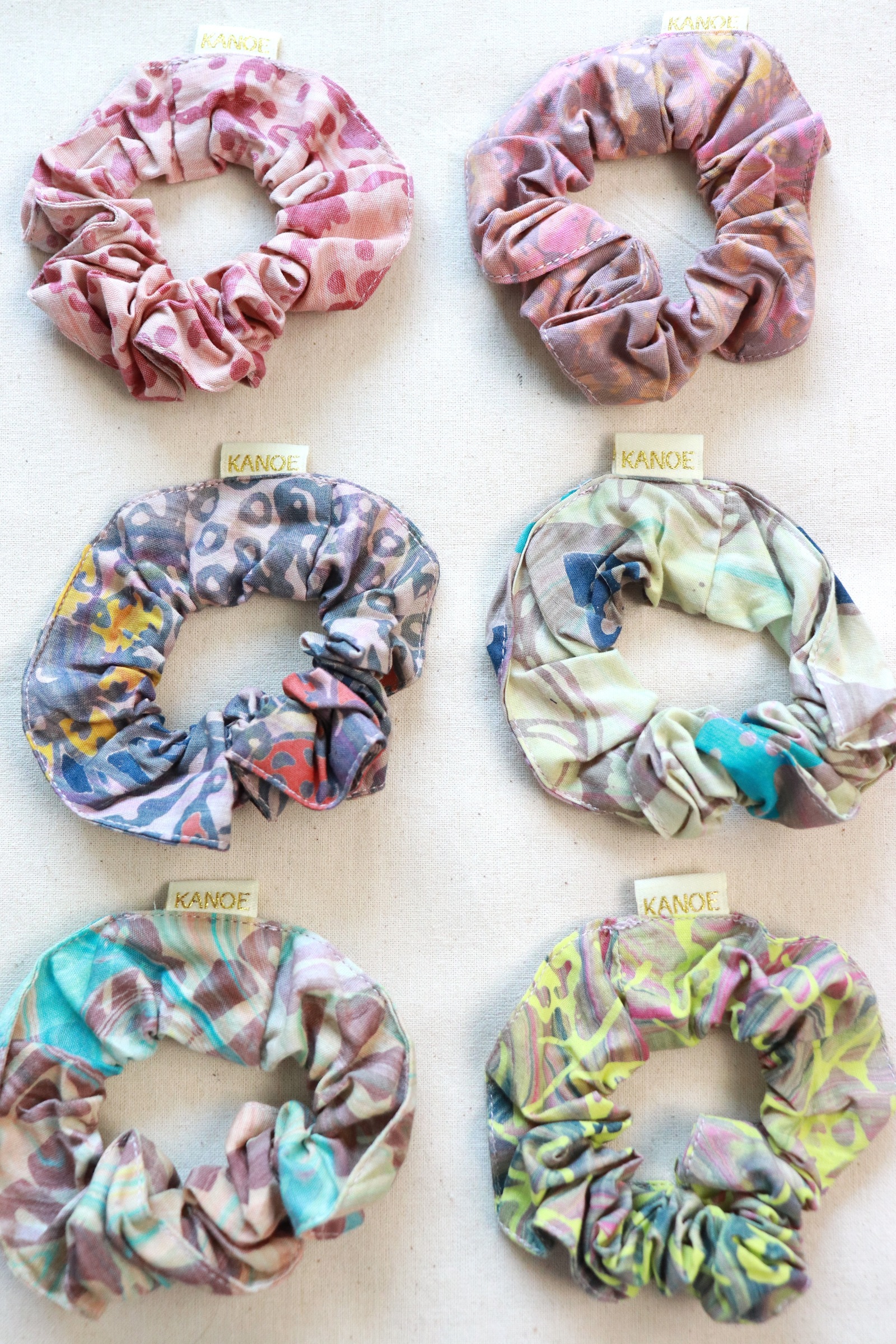 Batik Scrunchies [Set of 6] - Amira [ Handmade ]