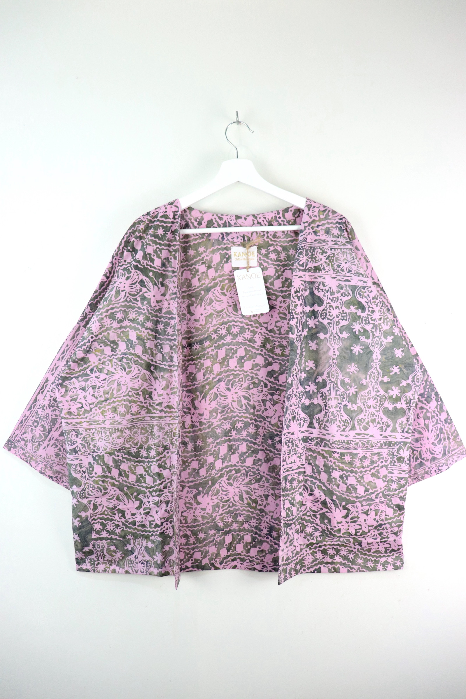 Handmade Batik Kimono Basic - Himawari Meadow