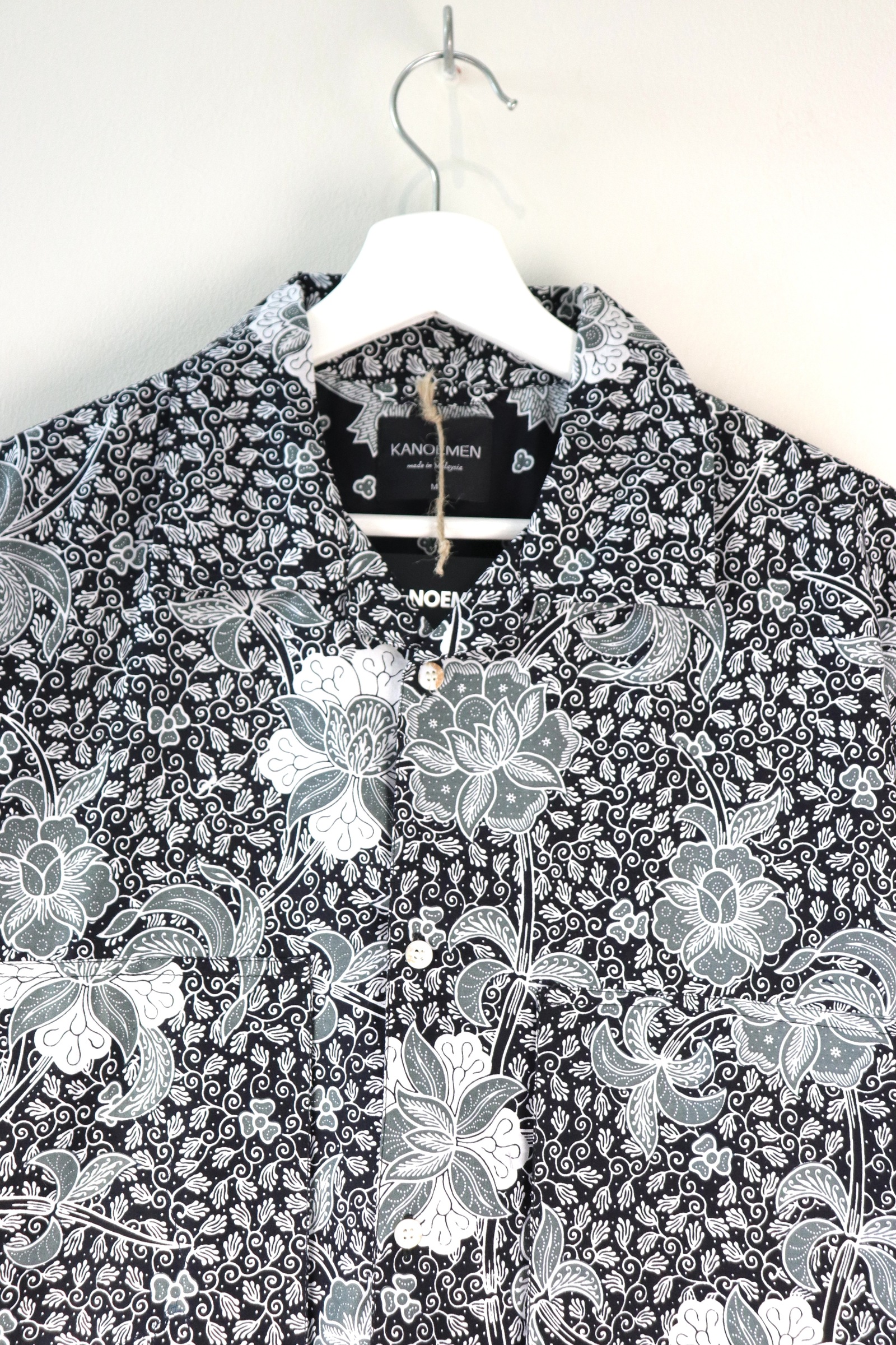 Men's Oversized Pockets Shirt - Corak [ M ]
