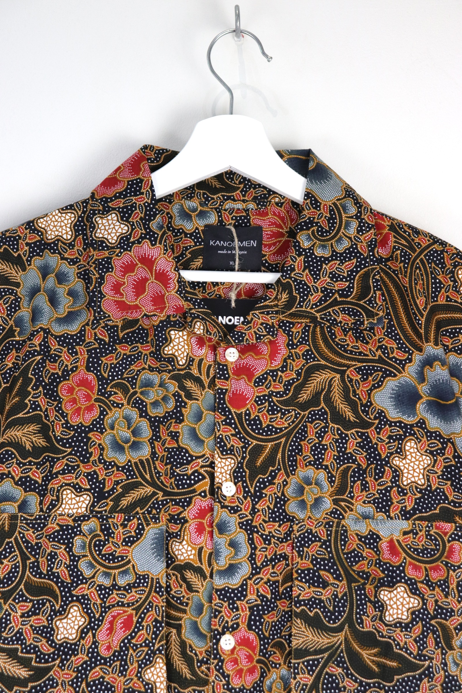 Men's Oversized Pockets Shirt - Pepsi  [ XL ]