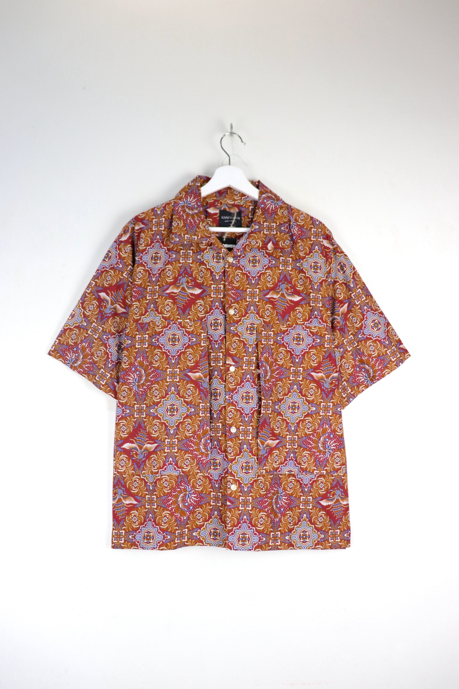 Men's Oversized Pockets Shirt - Azuki [ XL ]