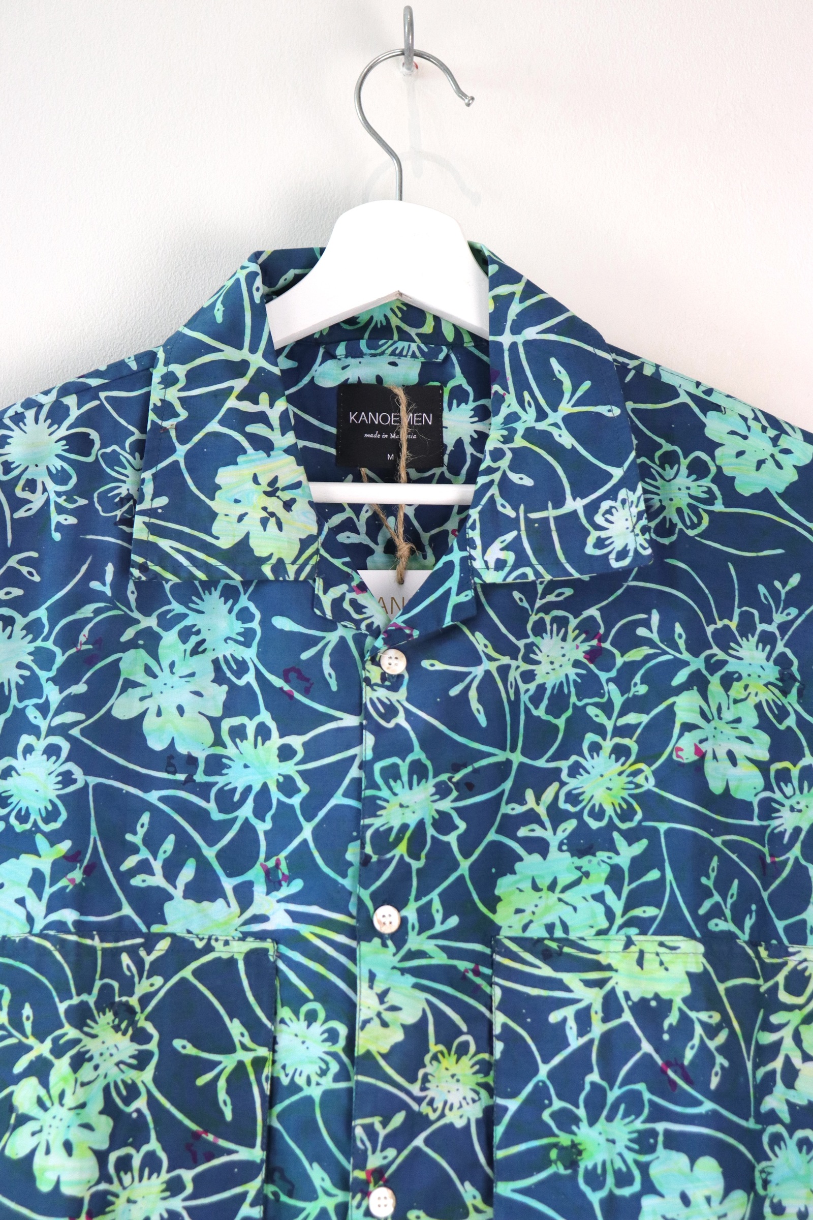 Men's Oversized Pockets Shirt -  Eclipse [ Handmade Batik ]