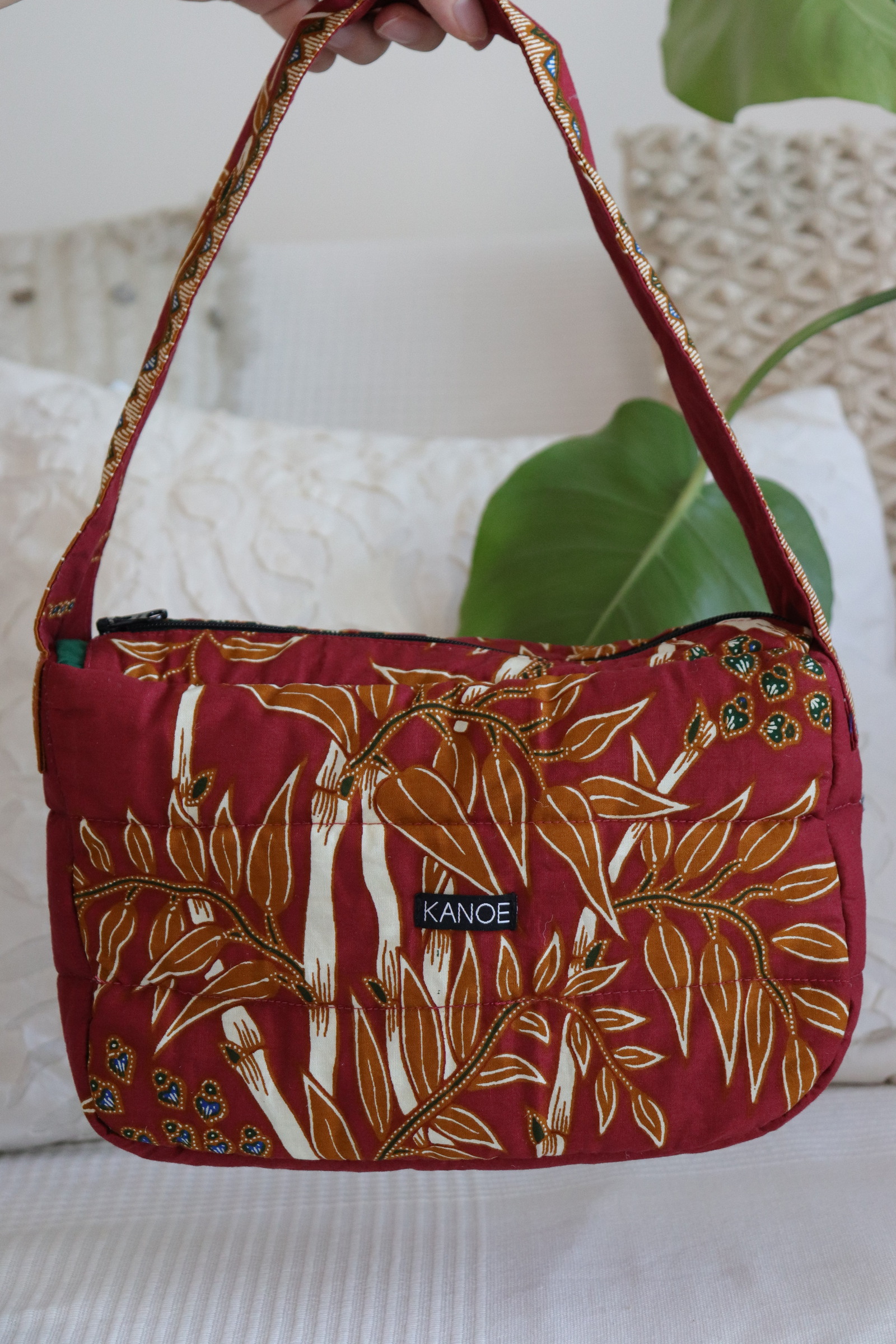 Puffy Batik Bag - Scarlett