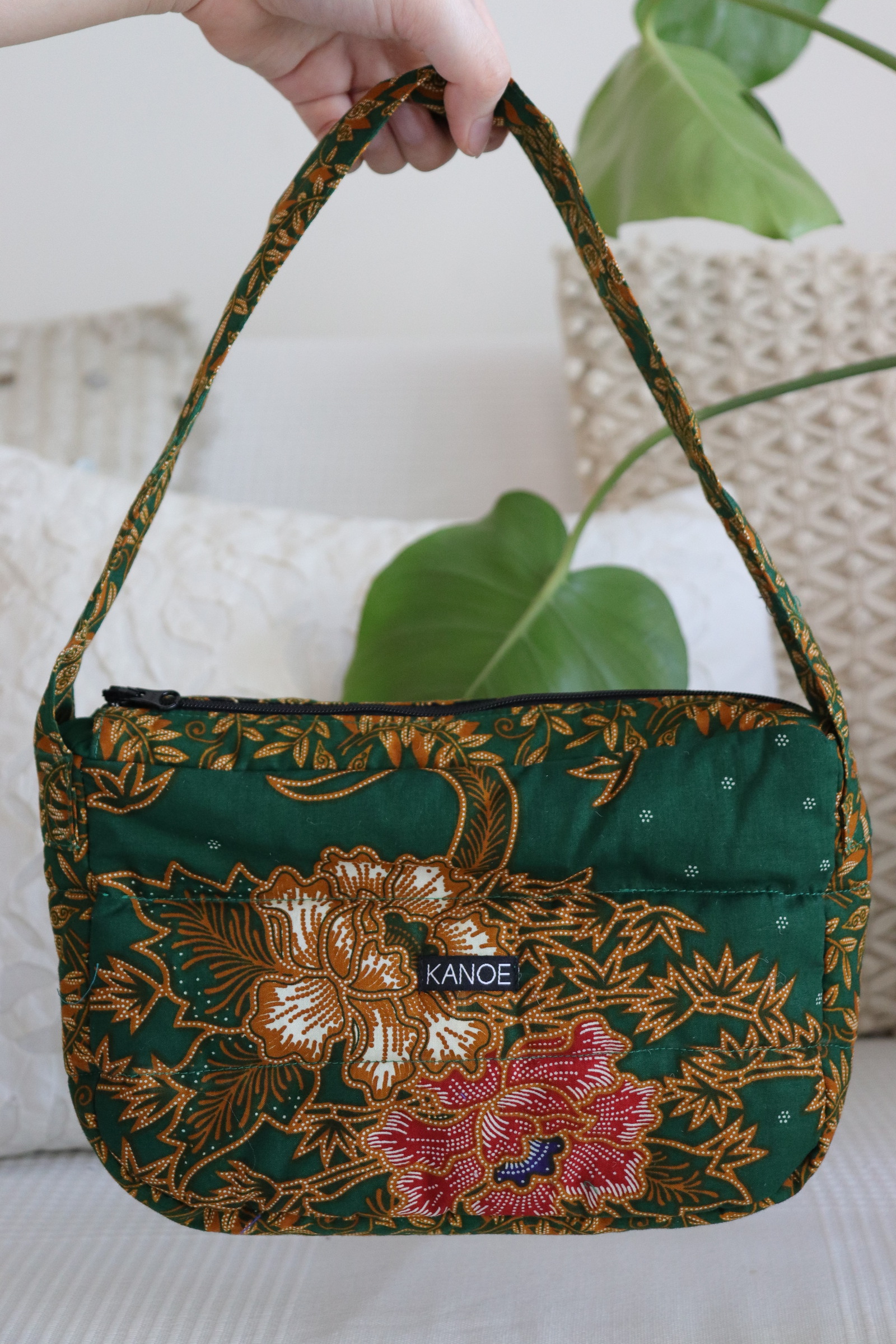 Puffy Batik Bag - Zinnia