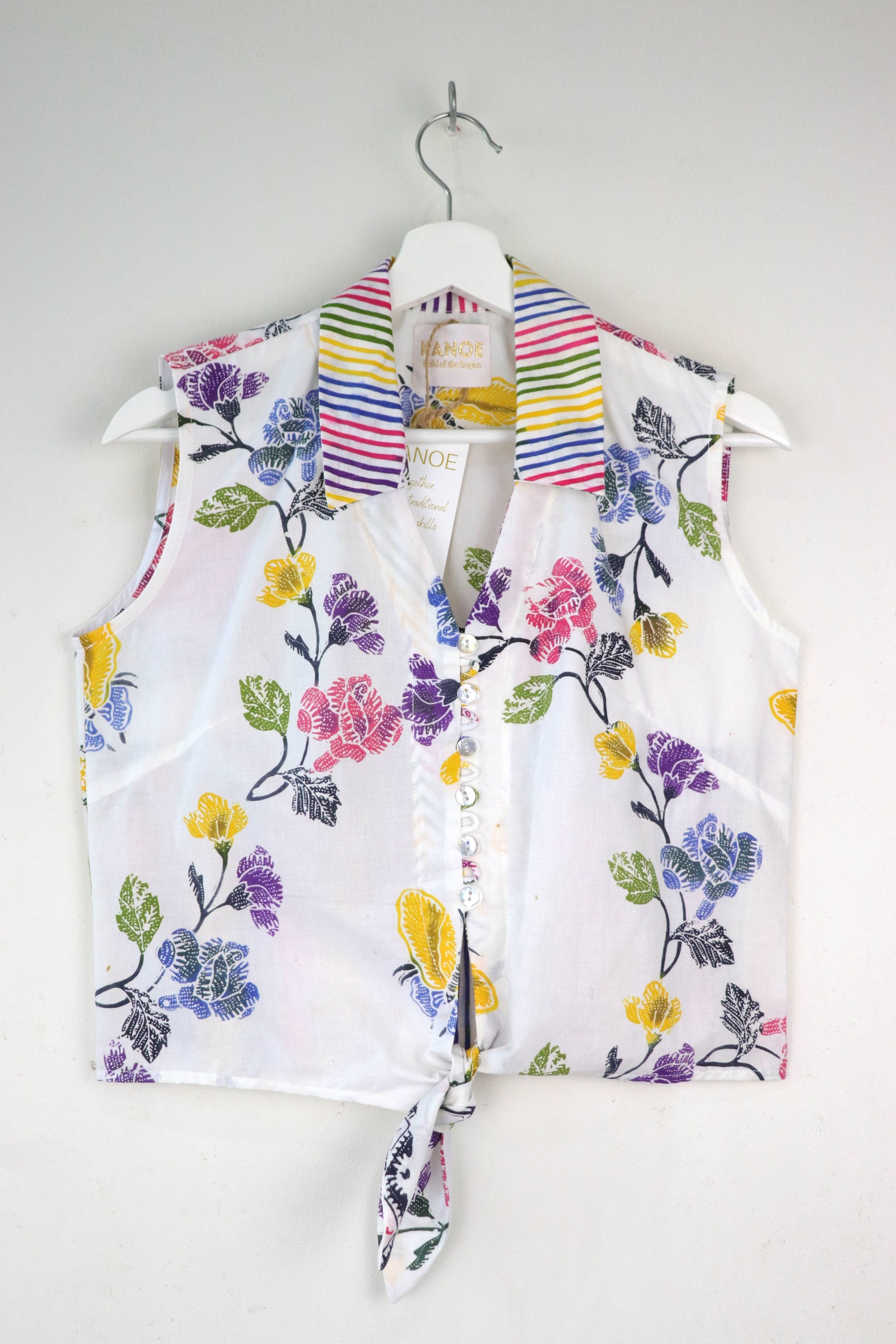 KANOE Classic Vintage Top - Colleen  [Handstamped Batik]