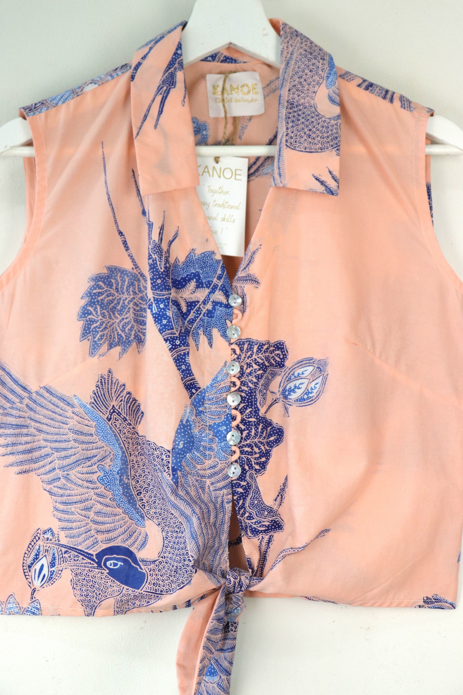 KANOE Classic Vintage Top - Amelia [Handstamped Batik]