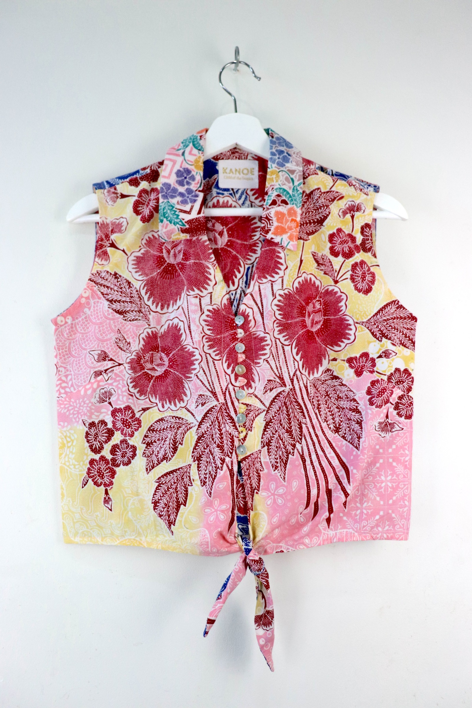 KANOE Classic Vintage Top - Adele   [Handstamped Batik]