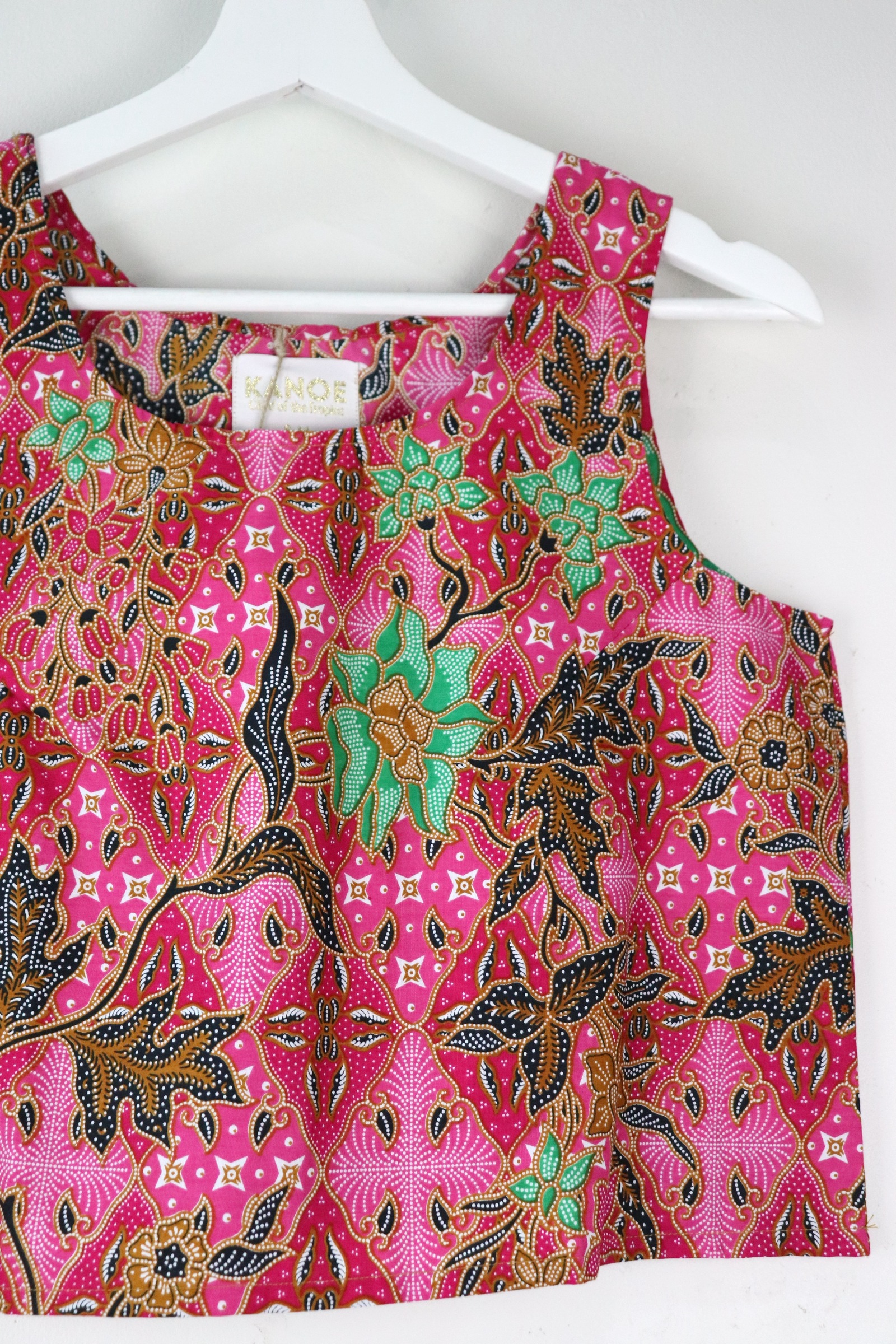Batik Tank Top v2 - Strawberry  [ S-M ]