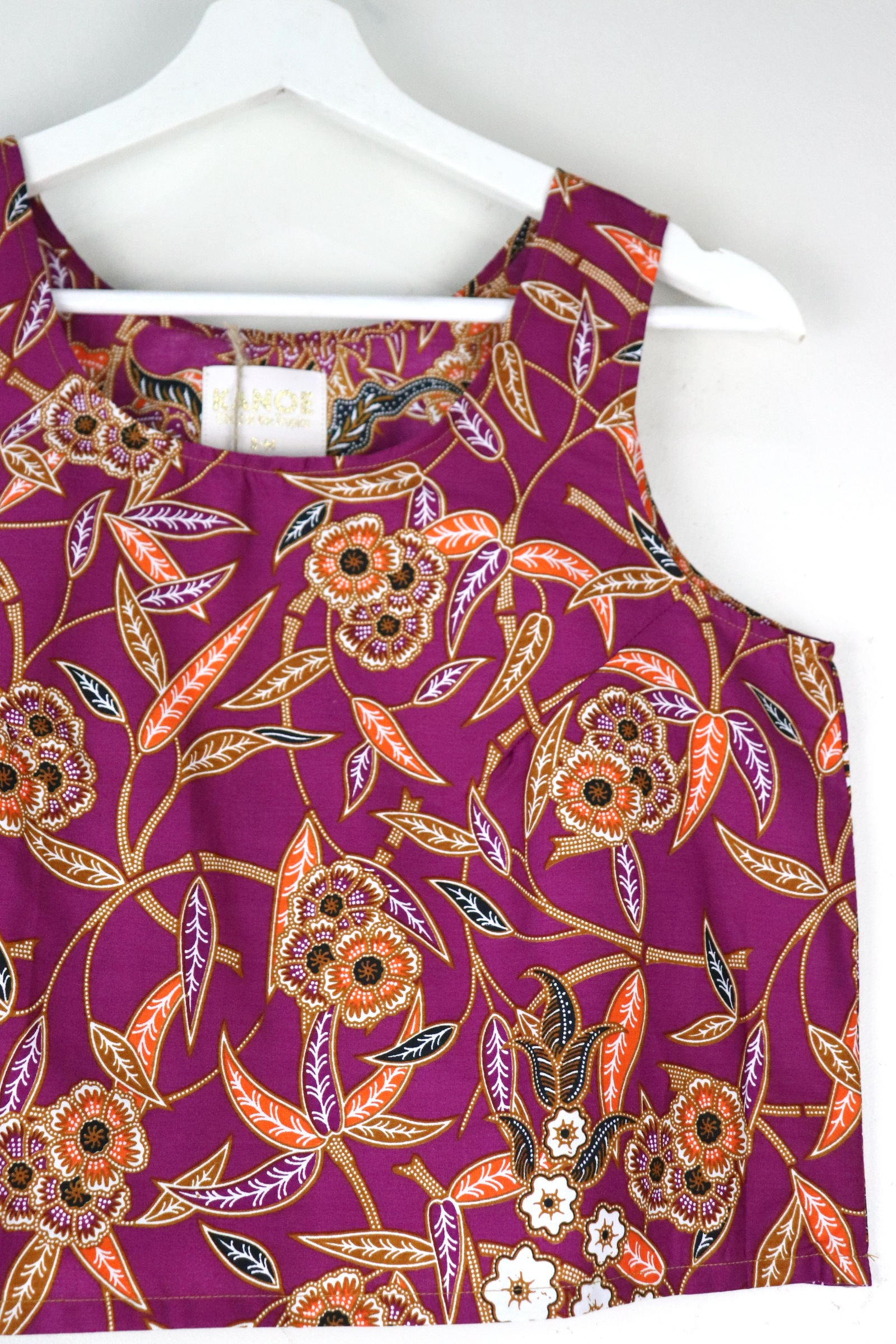 Batik Tank Top v2 - Grape Juice [ S-M ]