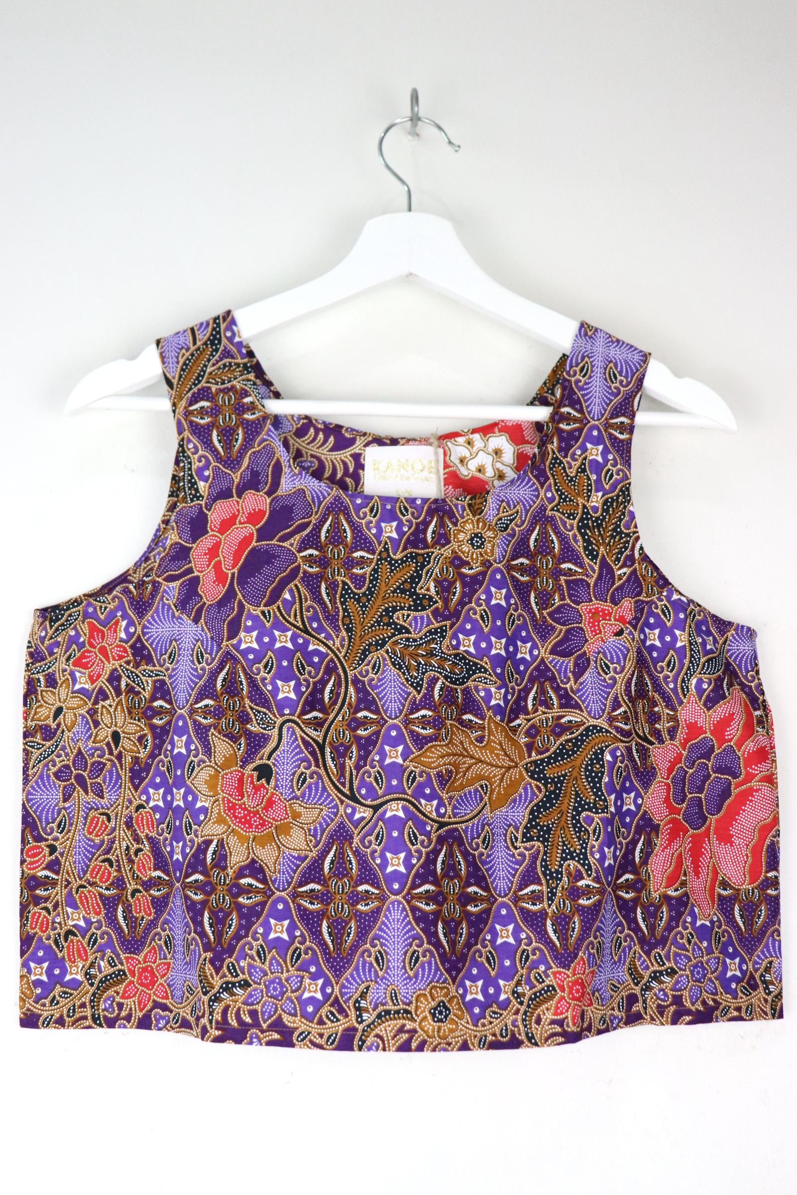 Batik Tank Top v2 - Cadbury [ S-M ]