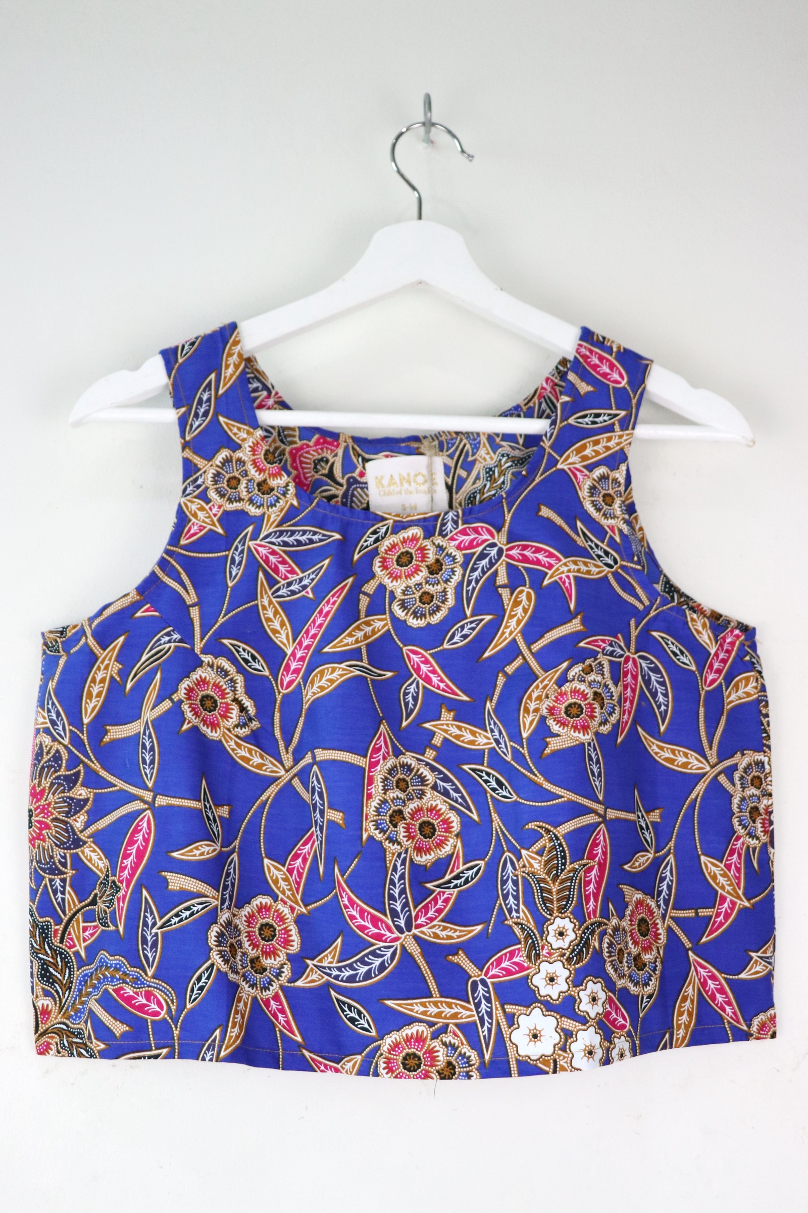  Batik Tank Top v2 - Dark Berry [ S-M ]