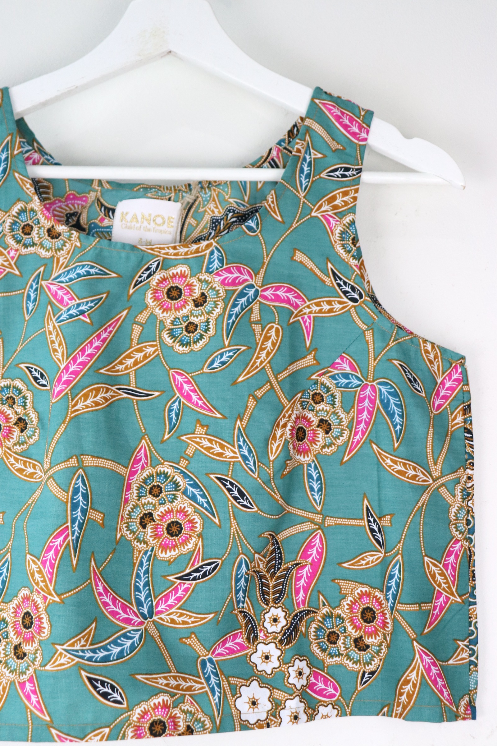 Batik Tank Top v2 - Mystical Bloom [ S-M ] 