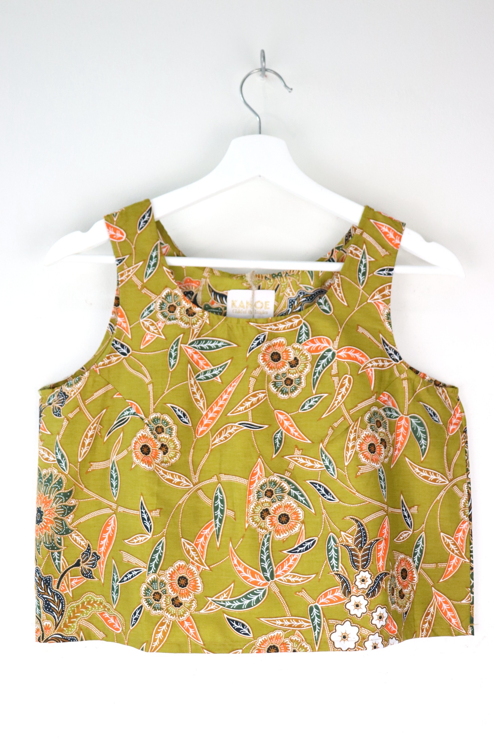 Batik Tank Top v2 -Green Tea [ S-M ]