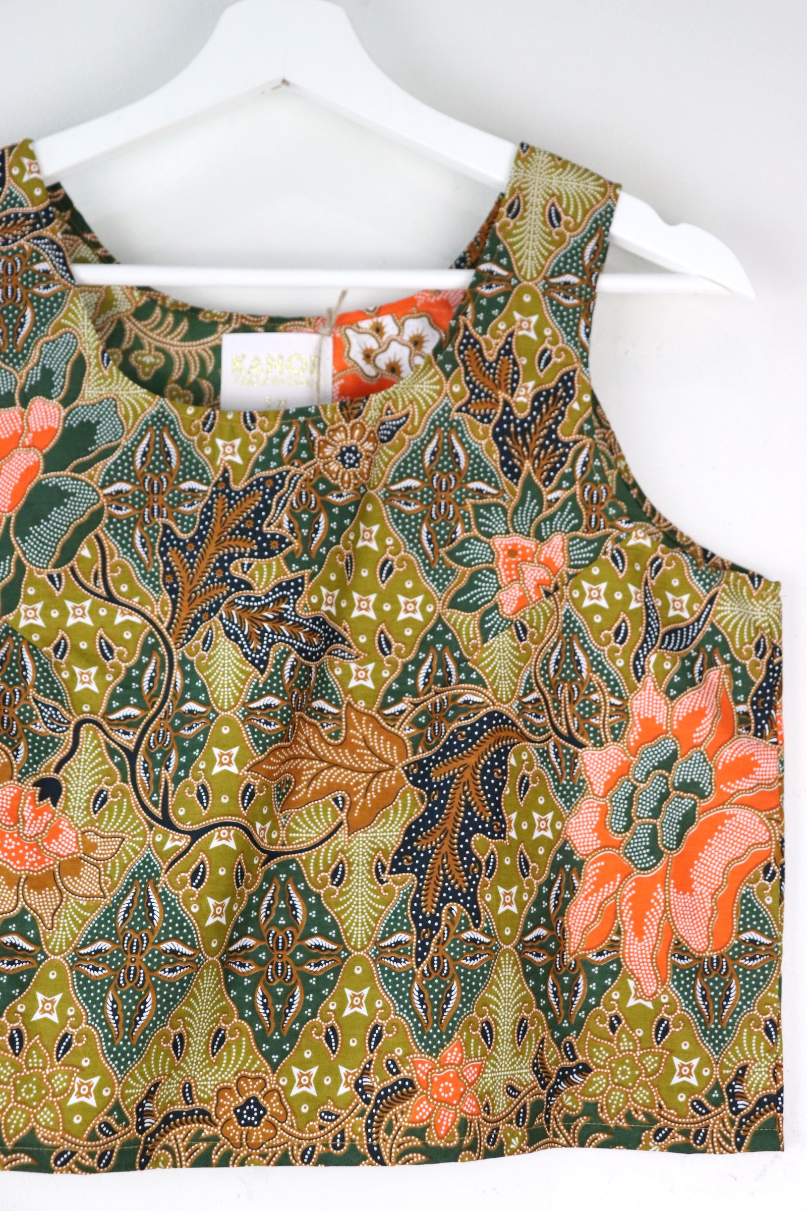 Batik Tank Top v2 - Buttercup