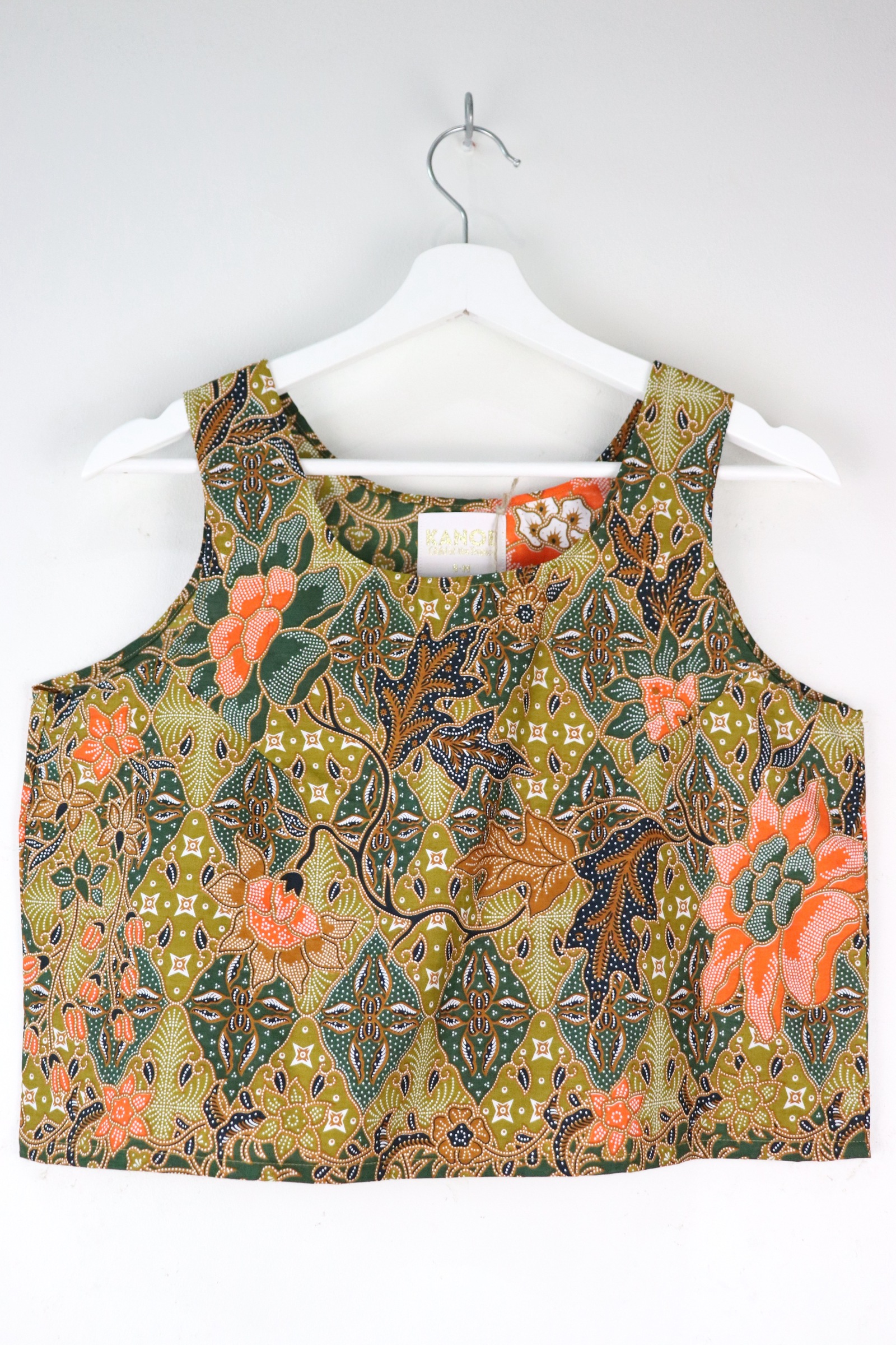 Batik Tank Top v2 - Buttercup