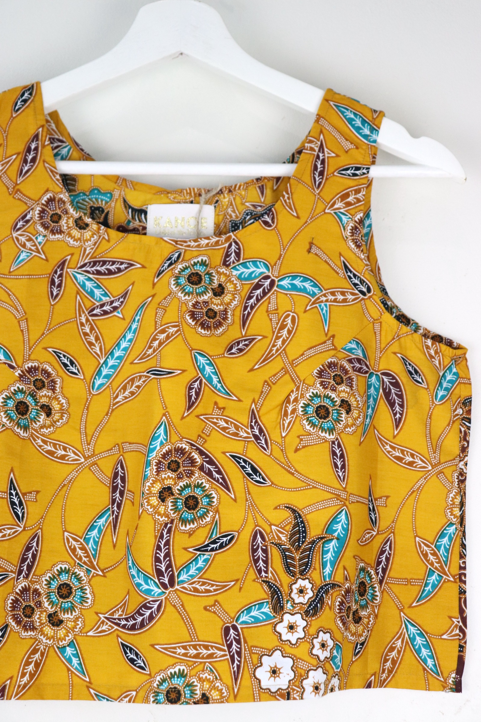 Batik Tank Top v2 - Mango Juice [ S-M ]