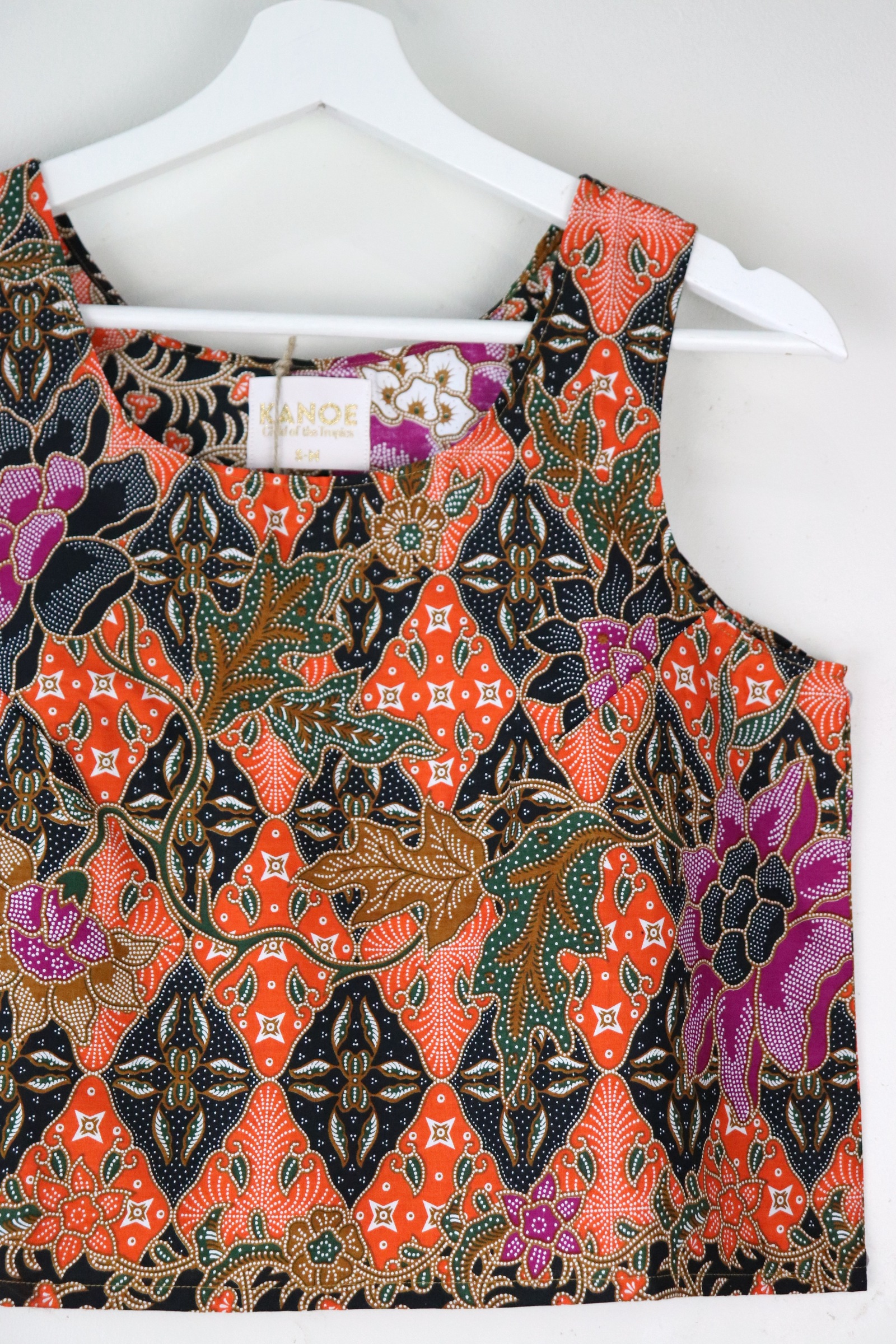 Batik Tank Top v2 - Candy Corn