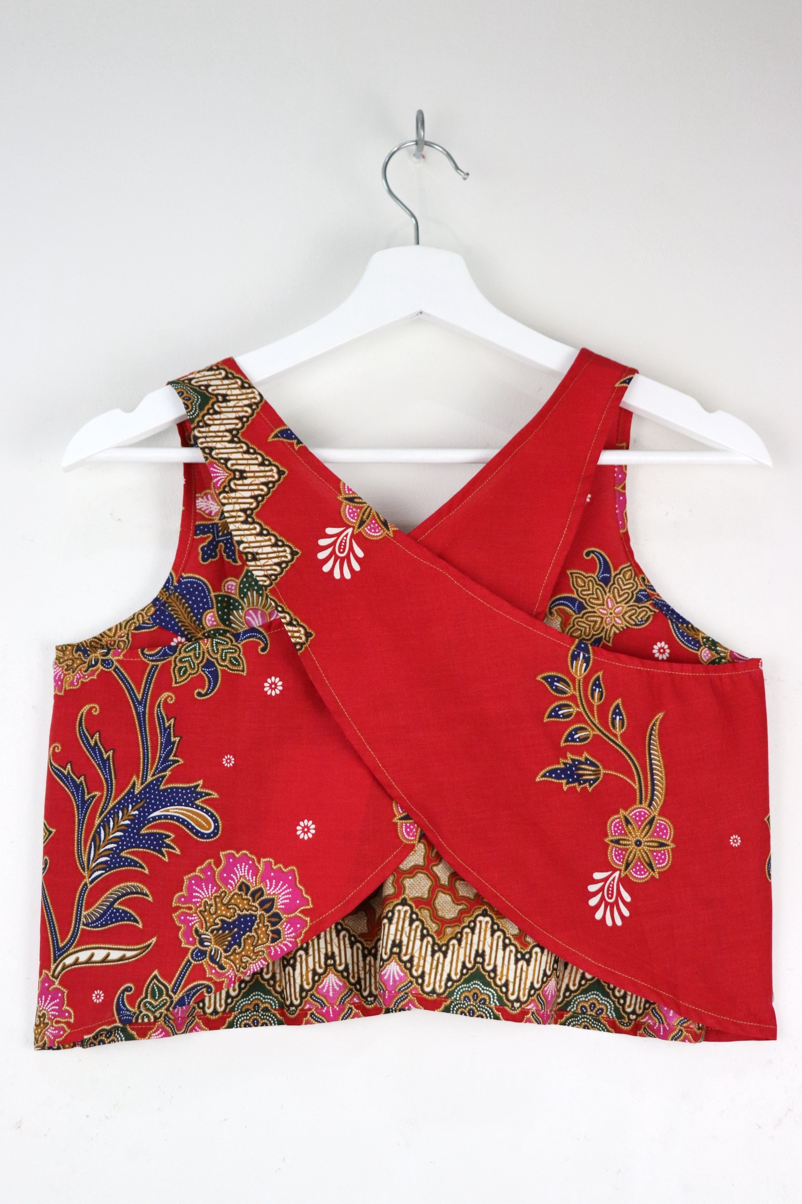 Crossback Batik Top - Apple Fizz [ M ]