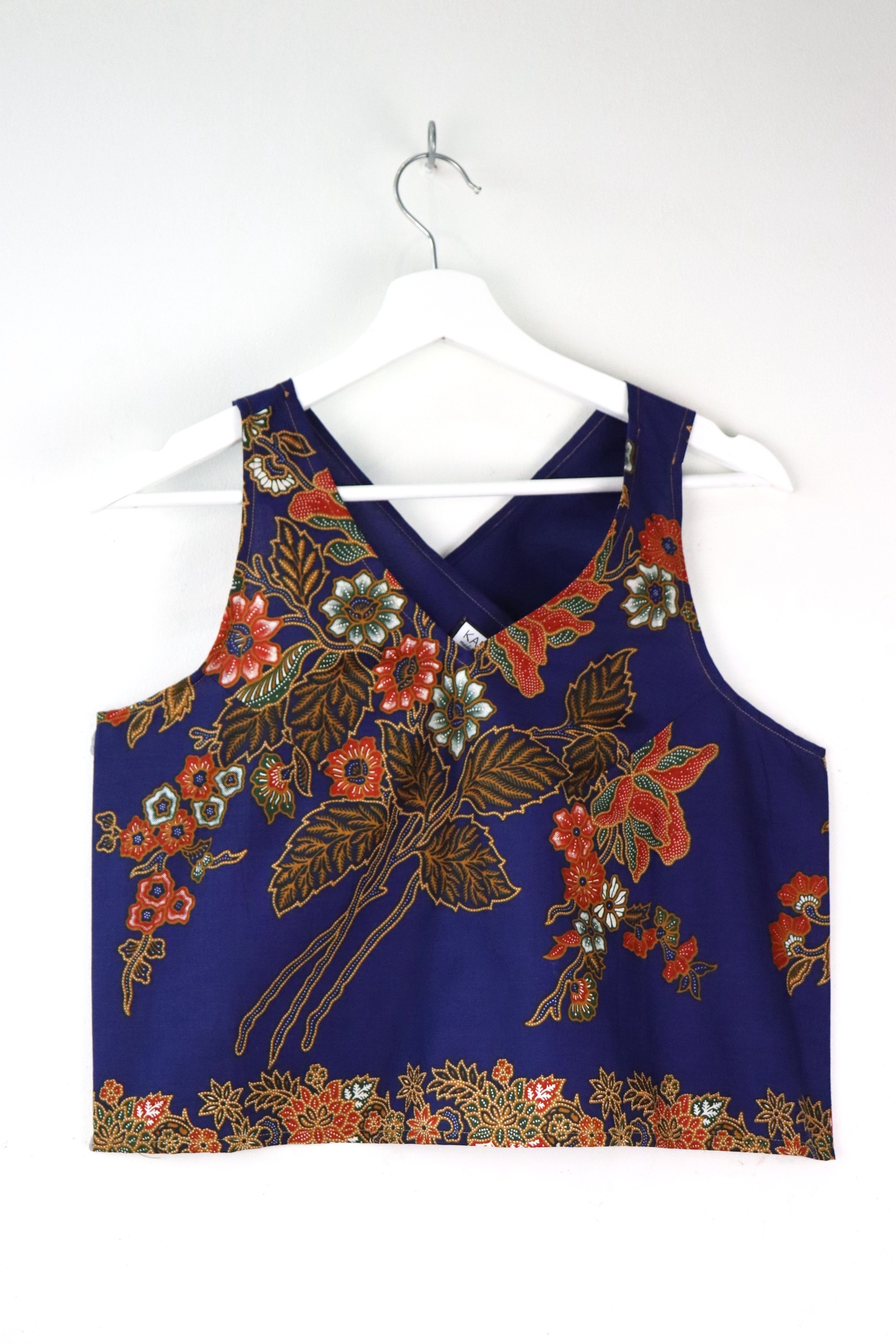 Crossback Batik Top - Berry Soda [ M ]
