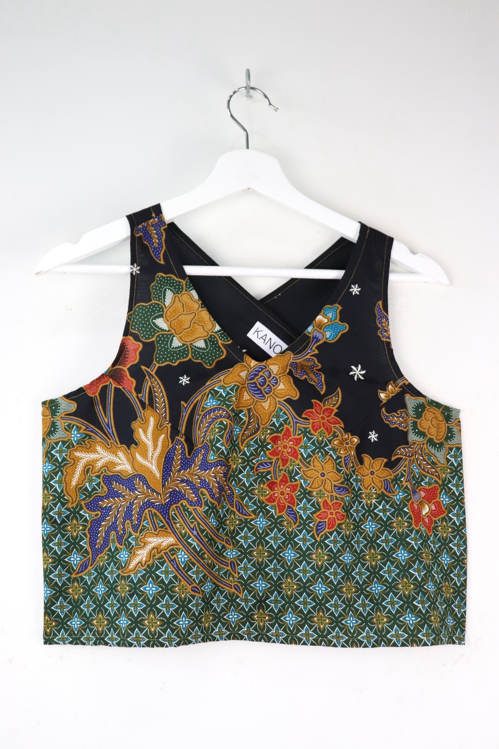 Crossback Batik Top - Pepsi [ S ]