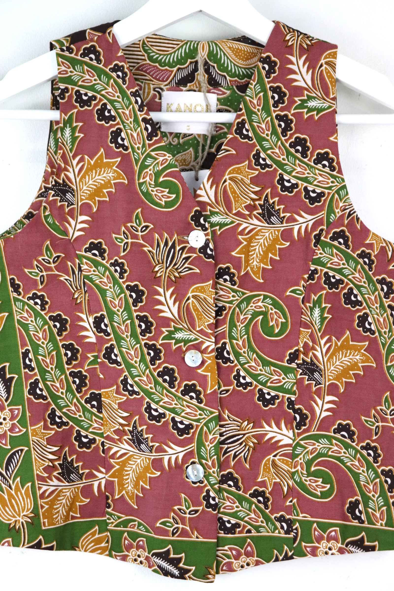 Batik Vest - Aurora