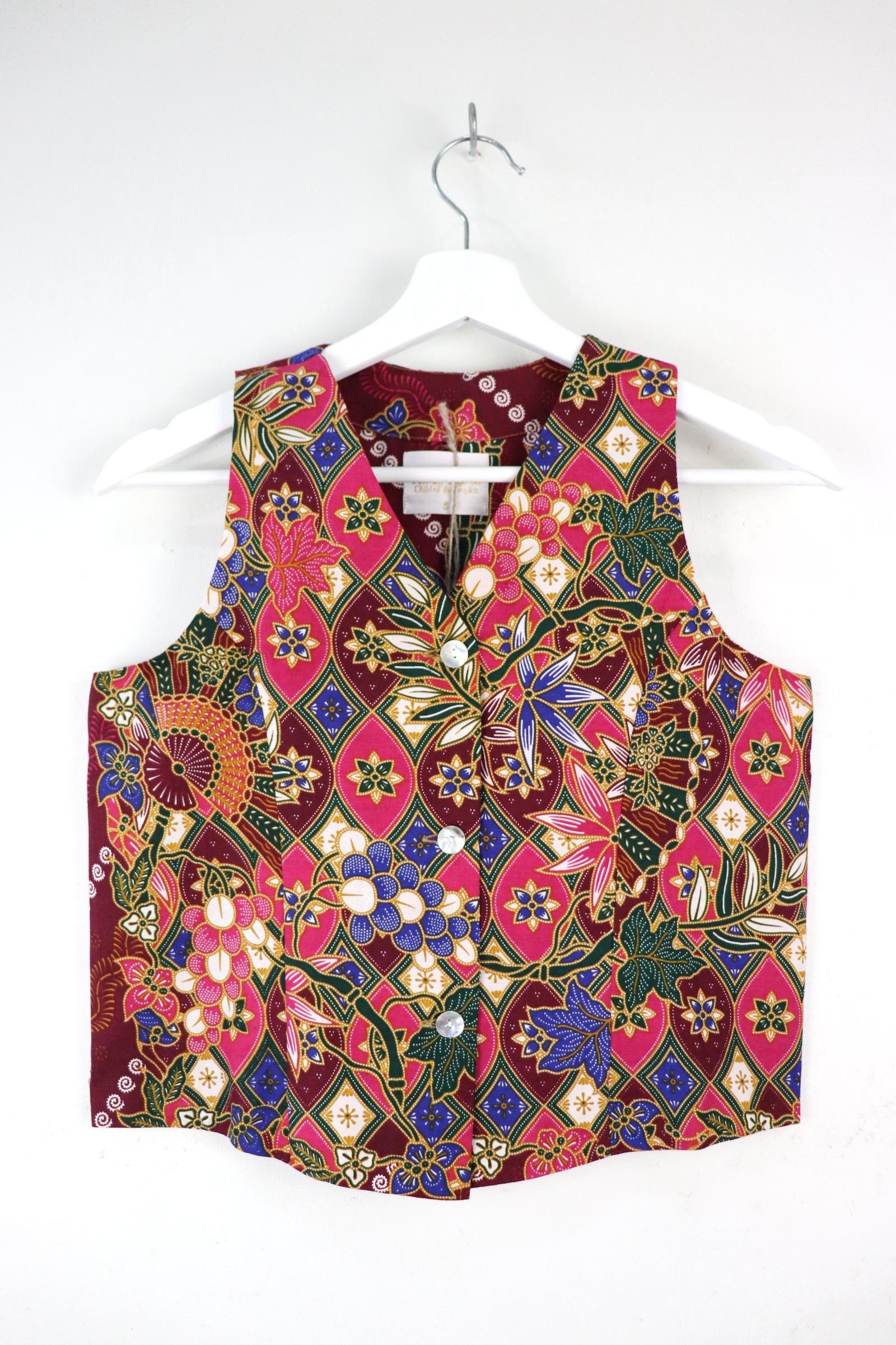 Batik Vest - Anastasia