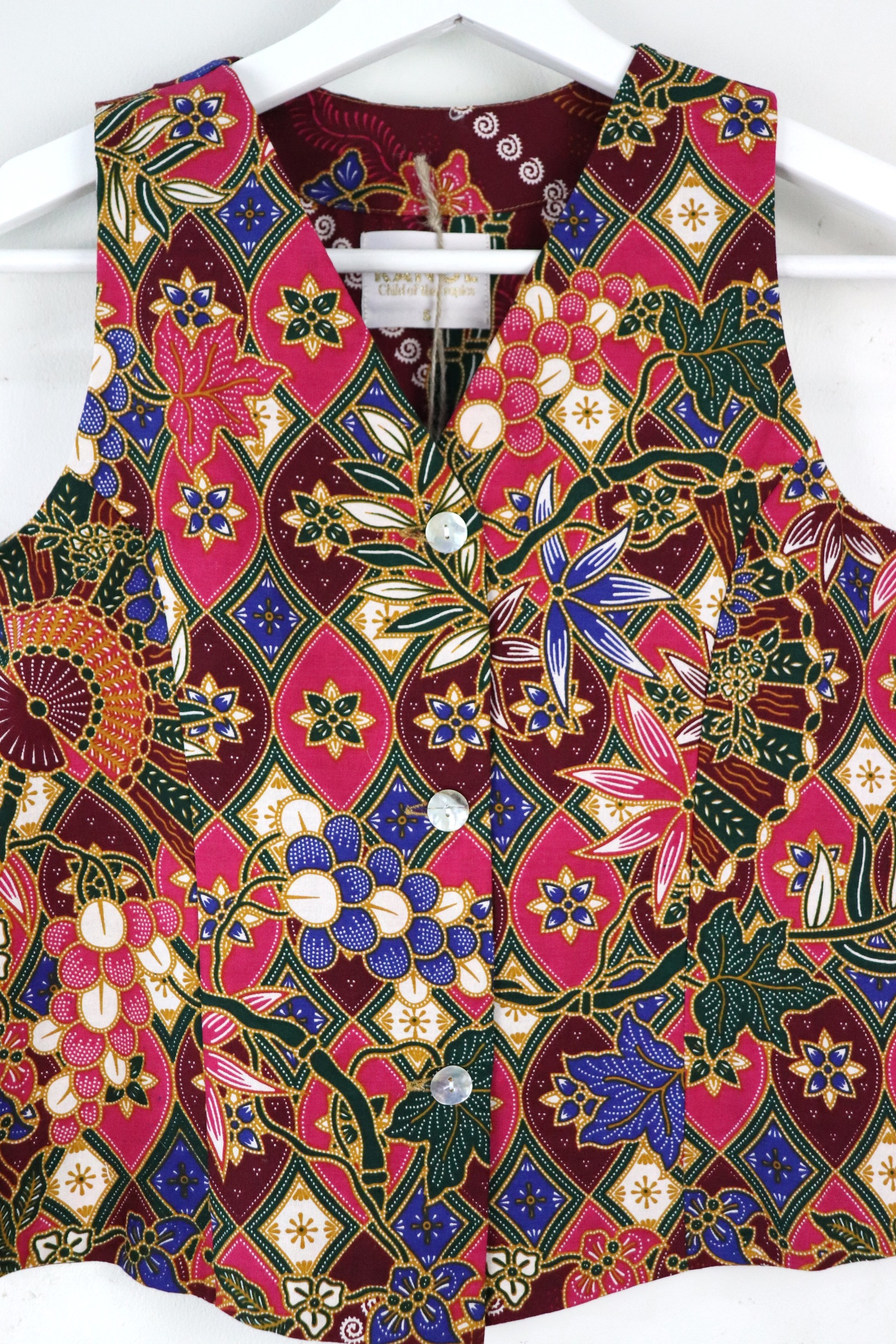 Batik Vest - Anastasia