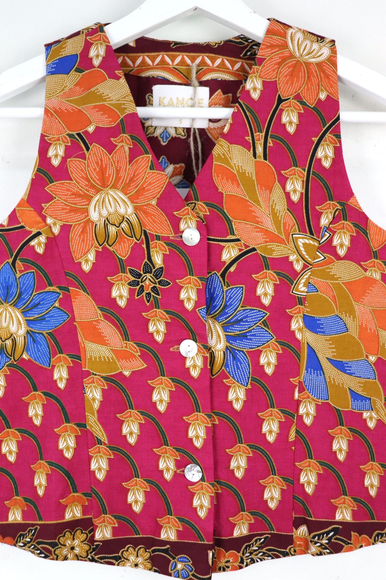Batik Vest - Vanessa