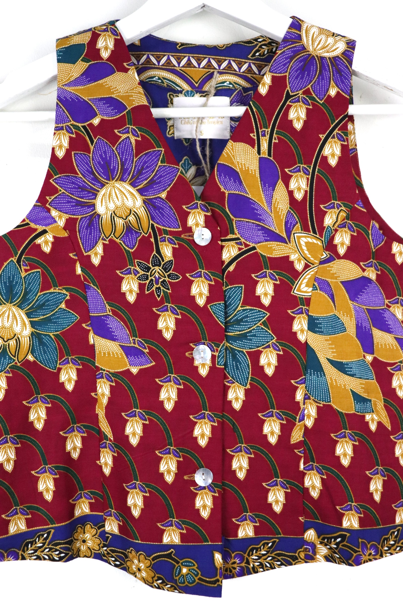 Batik Vest - Valentina