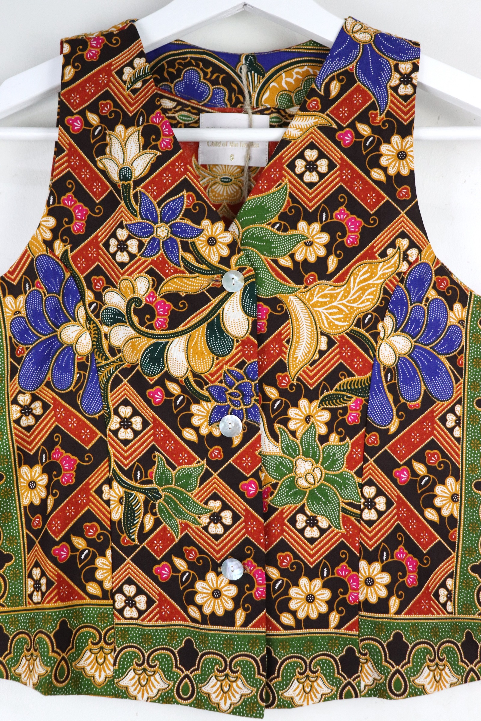 Batik Vest - Estelle