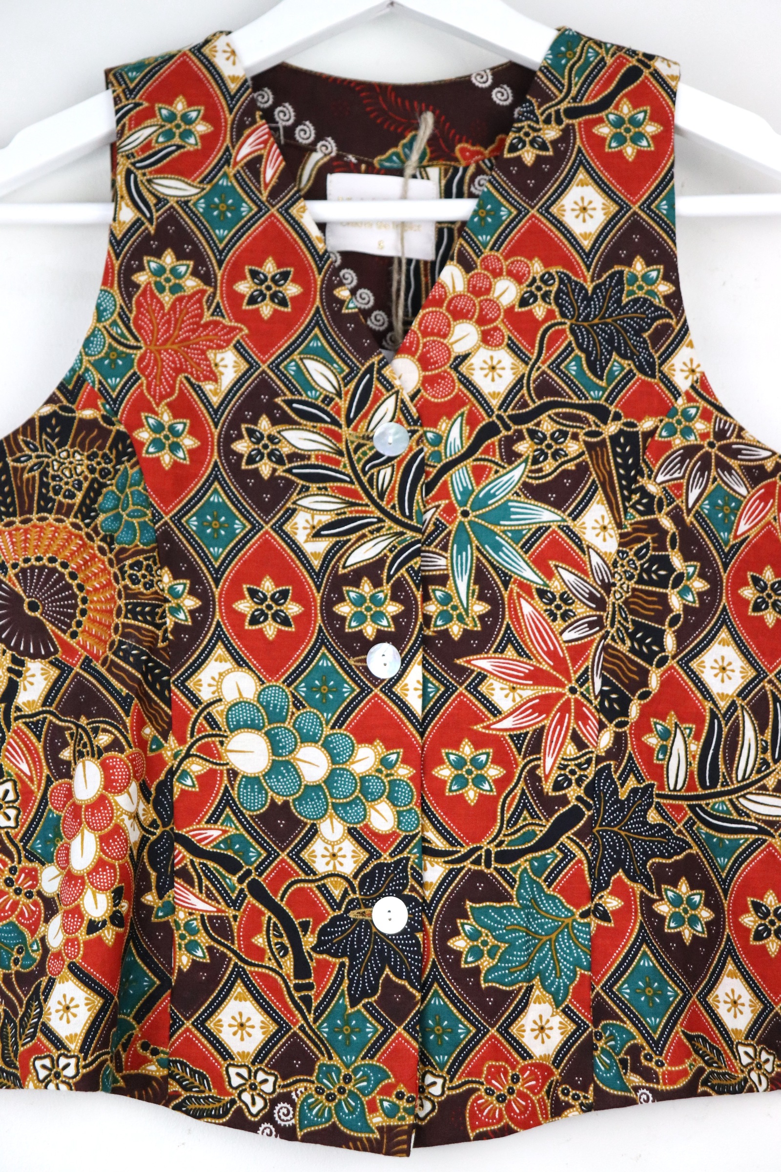 Batik Vest - Margot