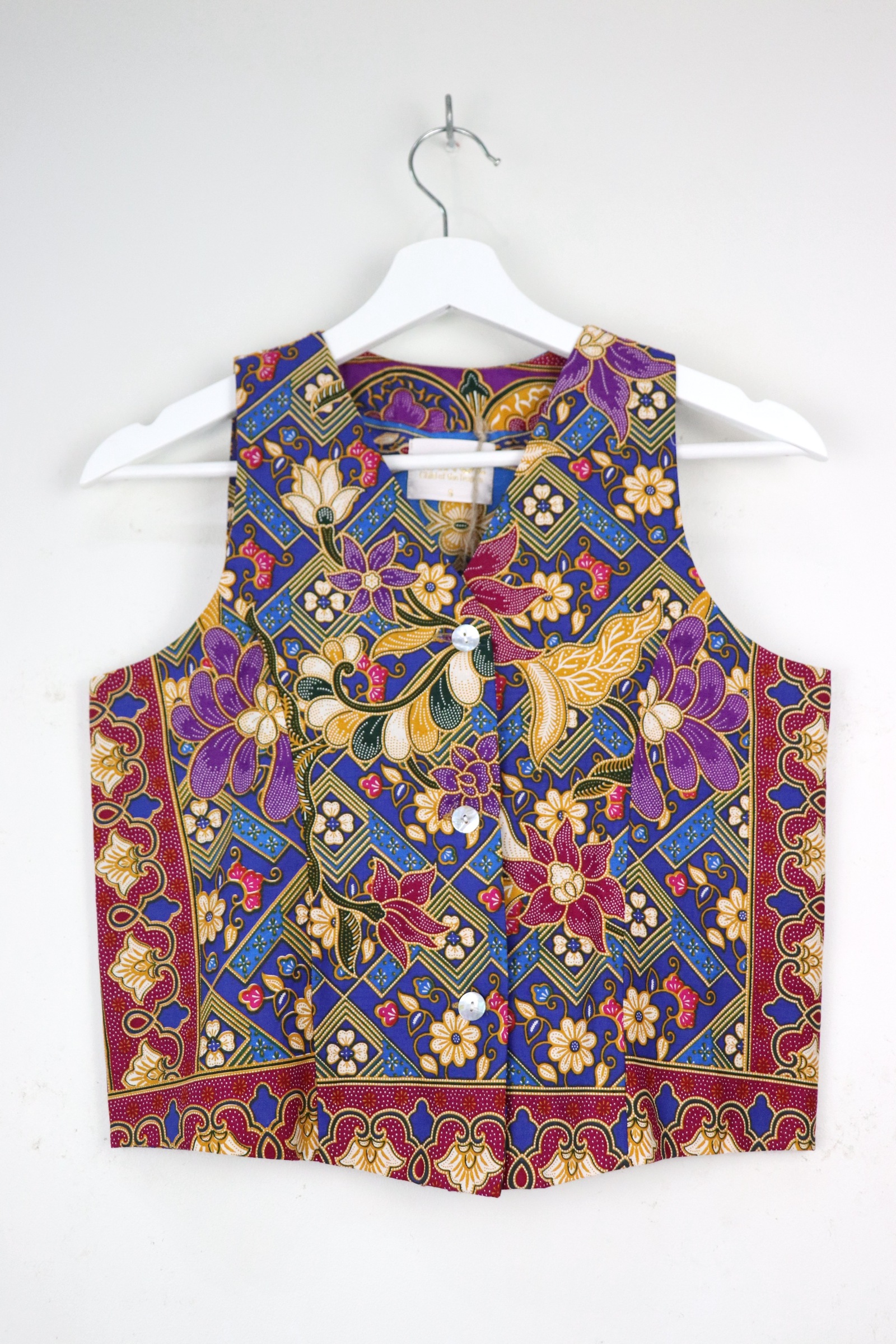 Batik Vest - Fiorella