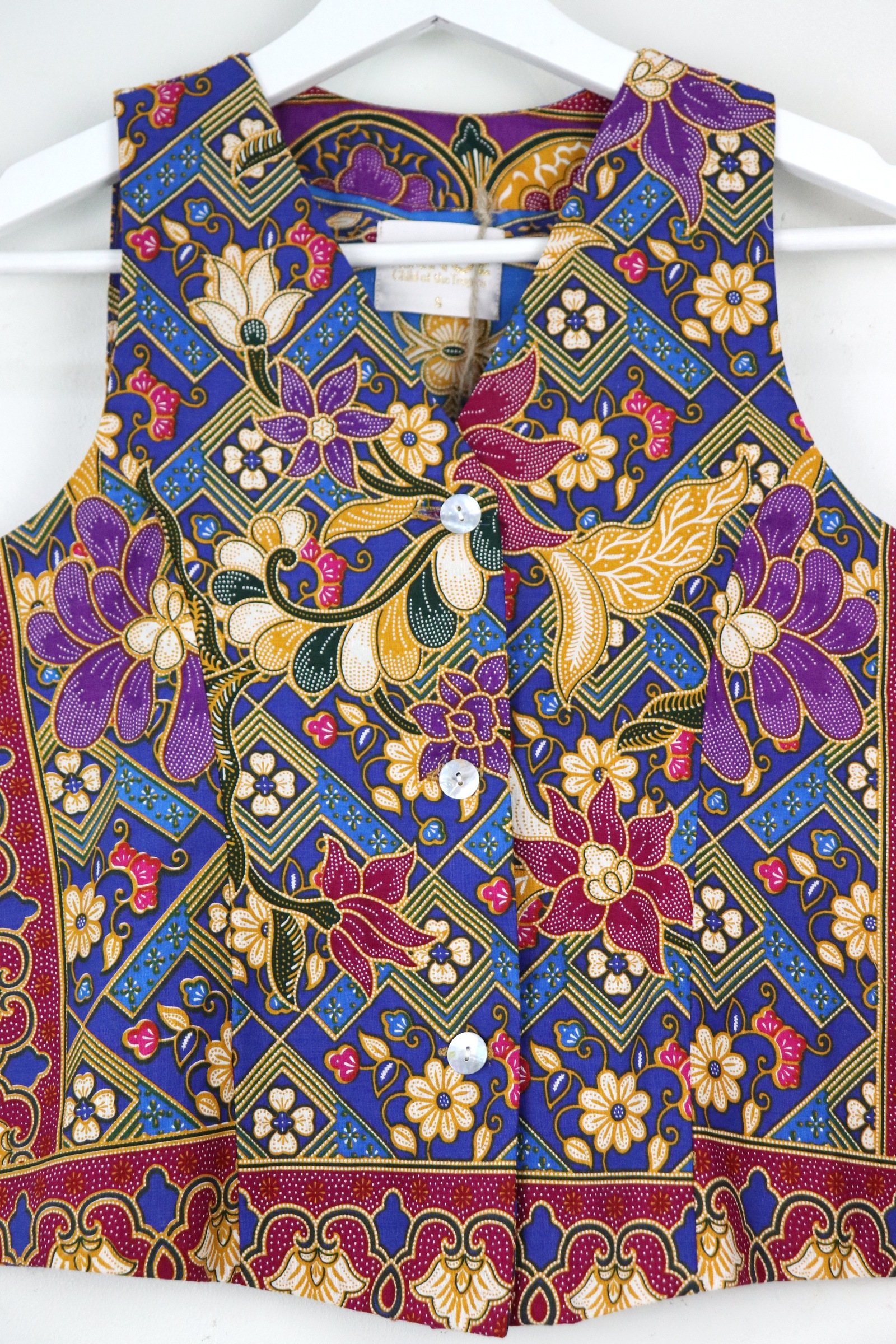 Batik Vest - Fiorella
