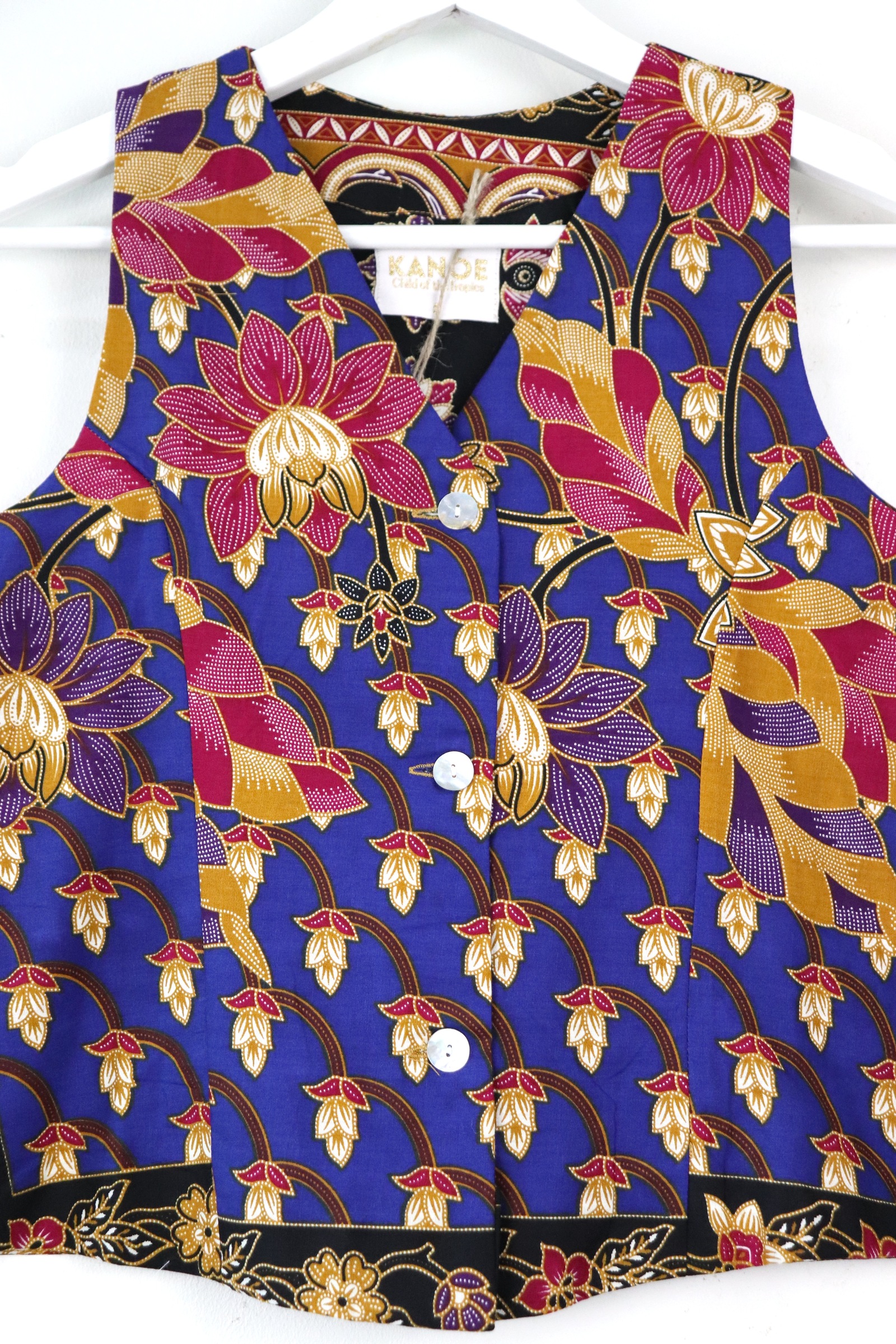 Batik Vest - Vivian