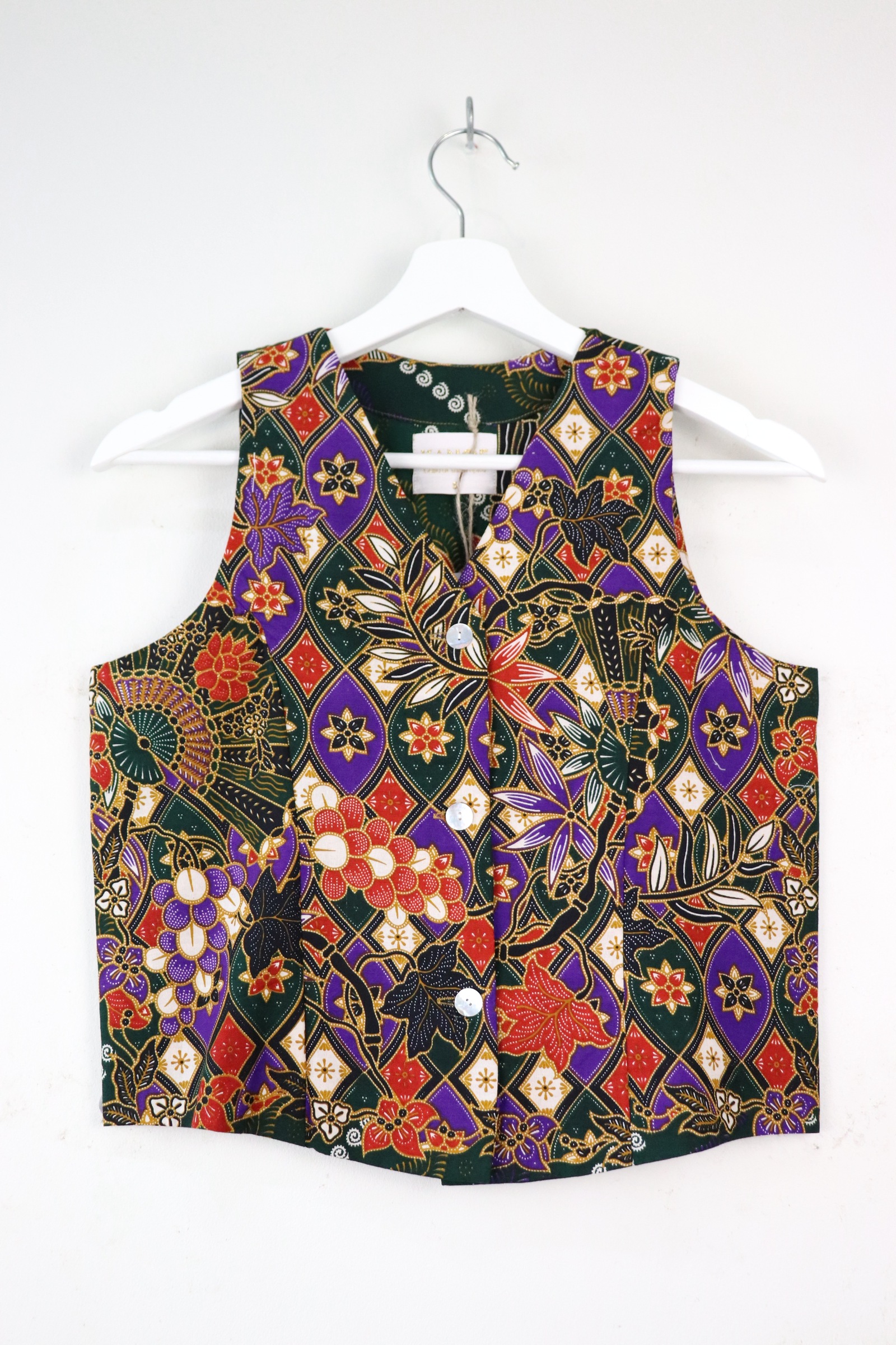 Batik Vest - Lucille