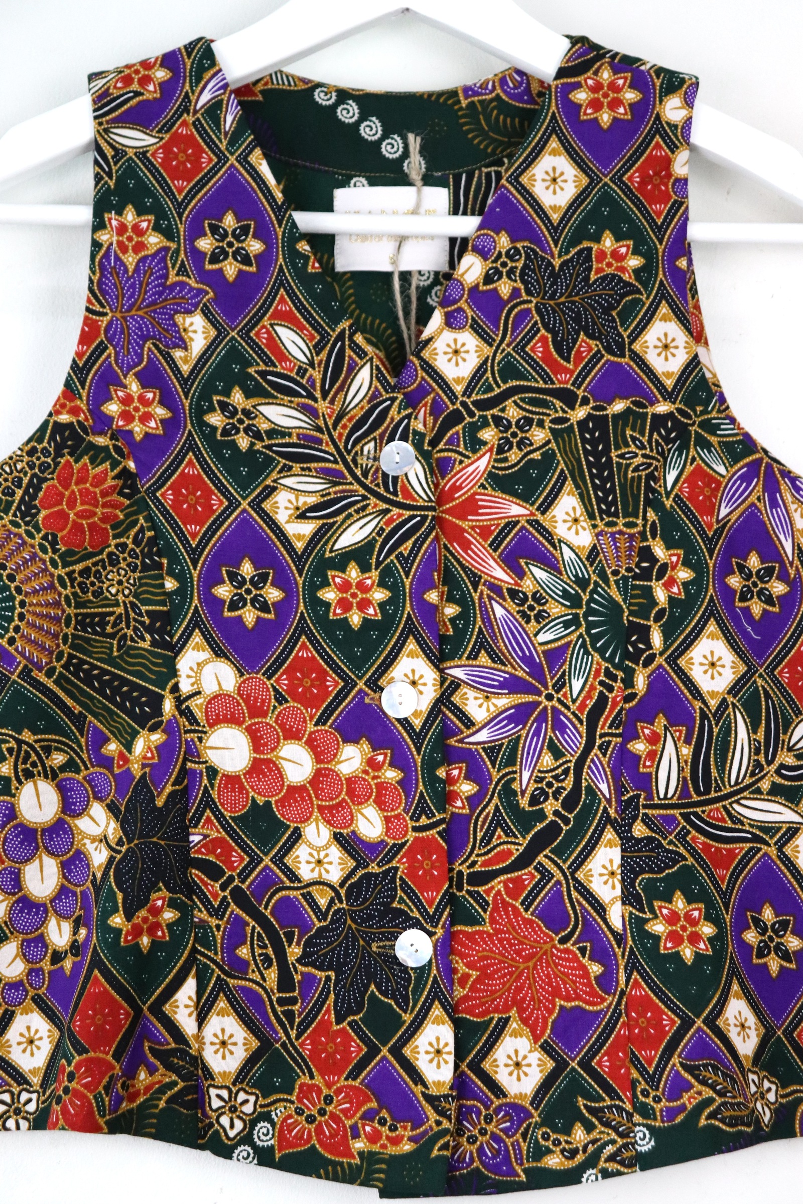 Batik Vest - Lucille