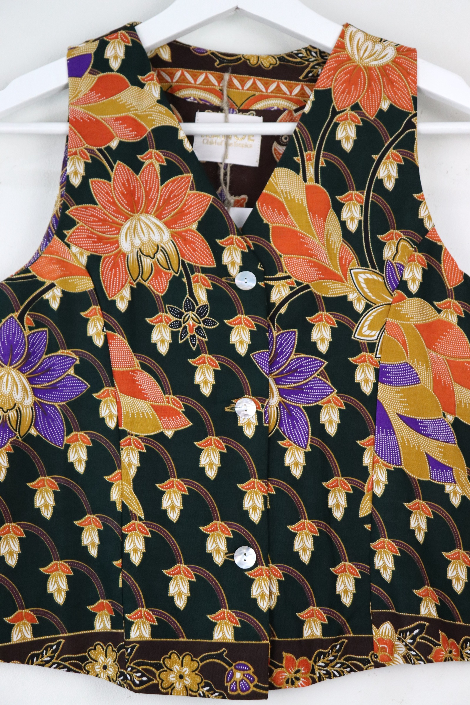 Batik Vest - Tabitha