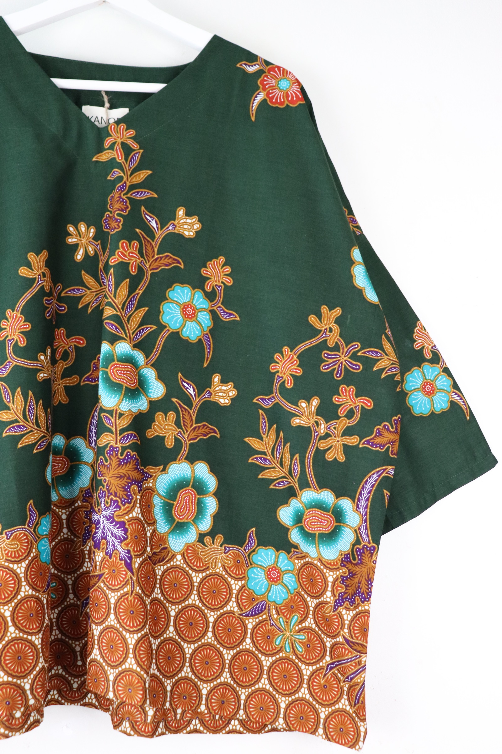 BIG GIRL Batik Top - Dill