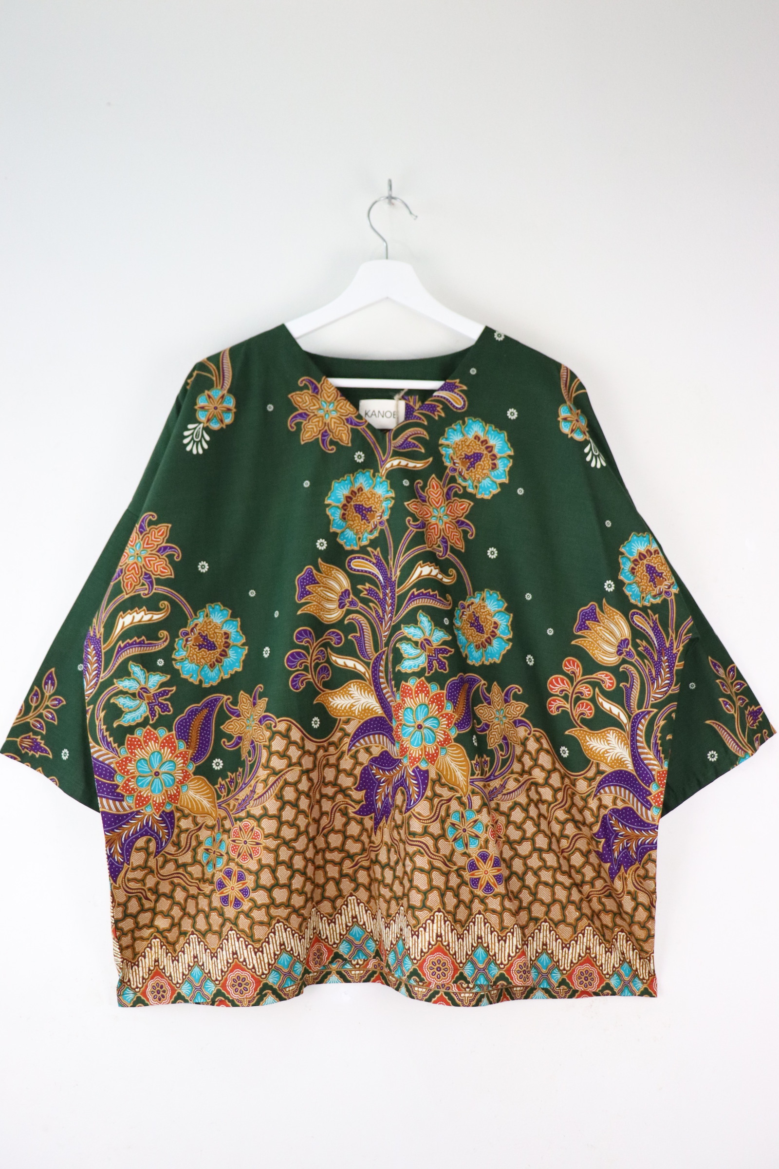 BIG GIRL Batik Top - Oregano